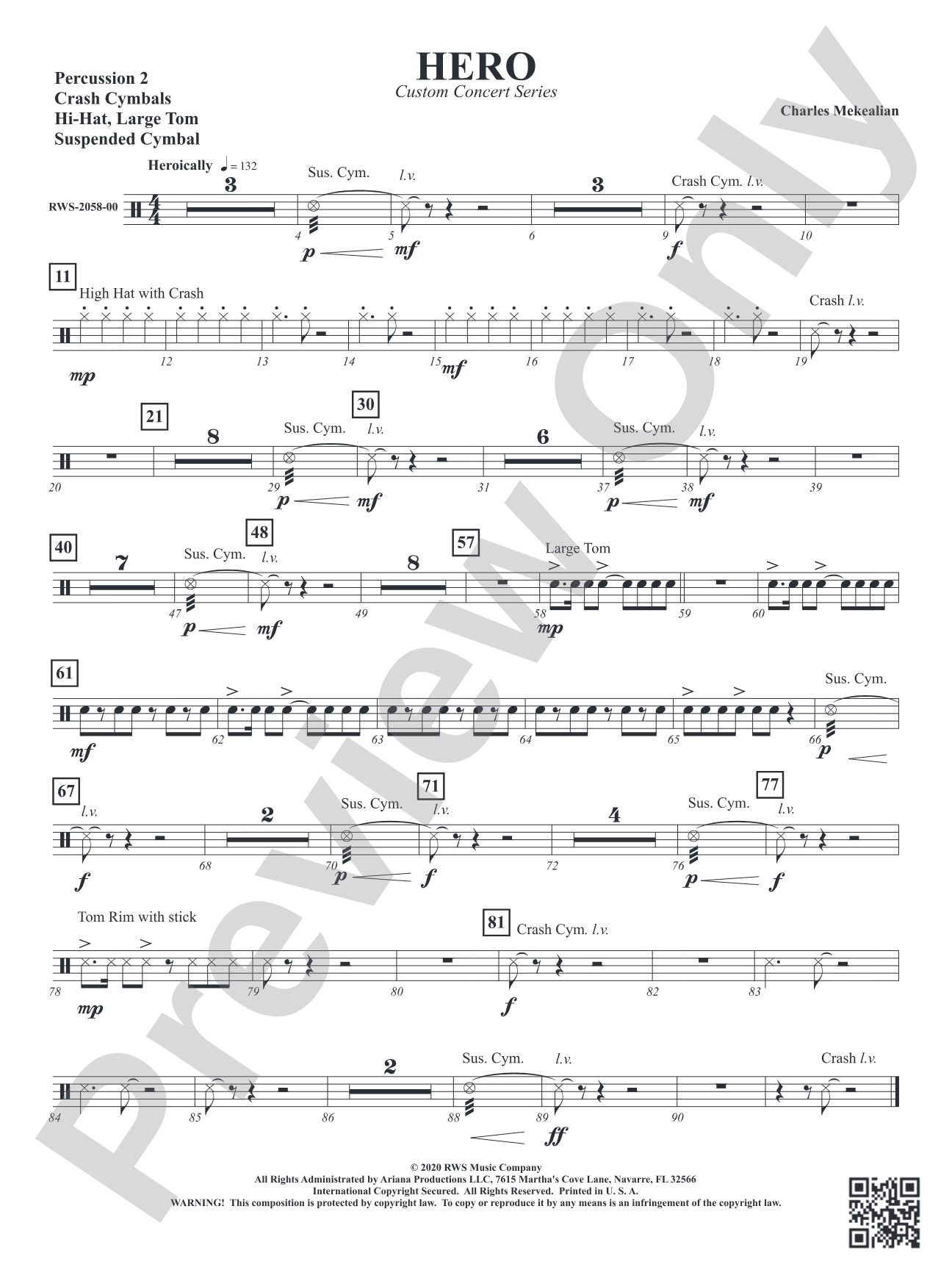 Hero: 2nd Percussion