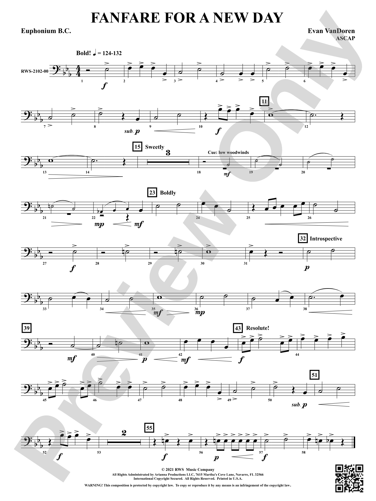 Fanfare for a New Day: Baritone B.C.