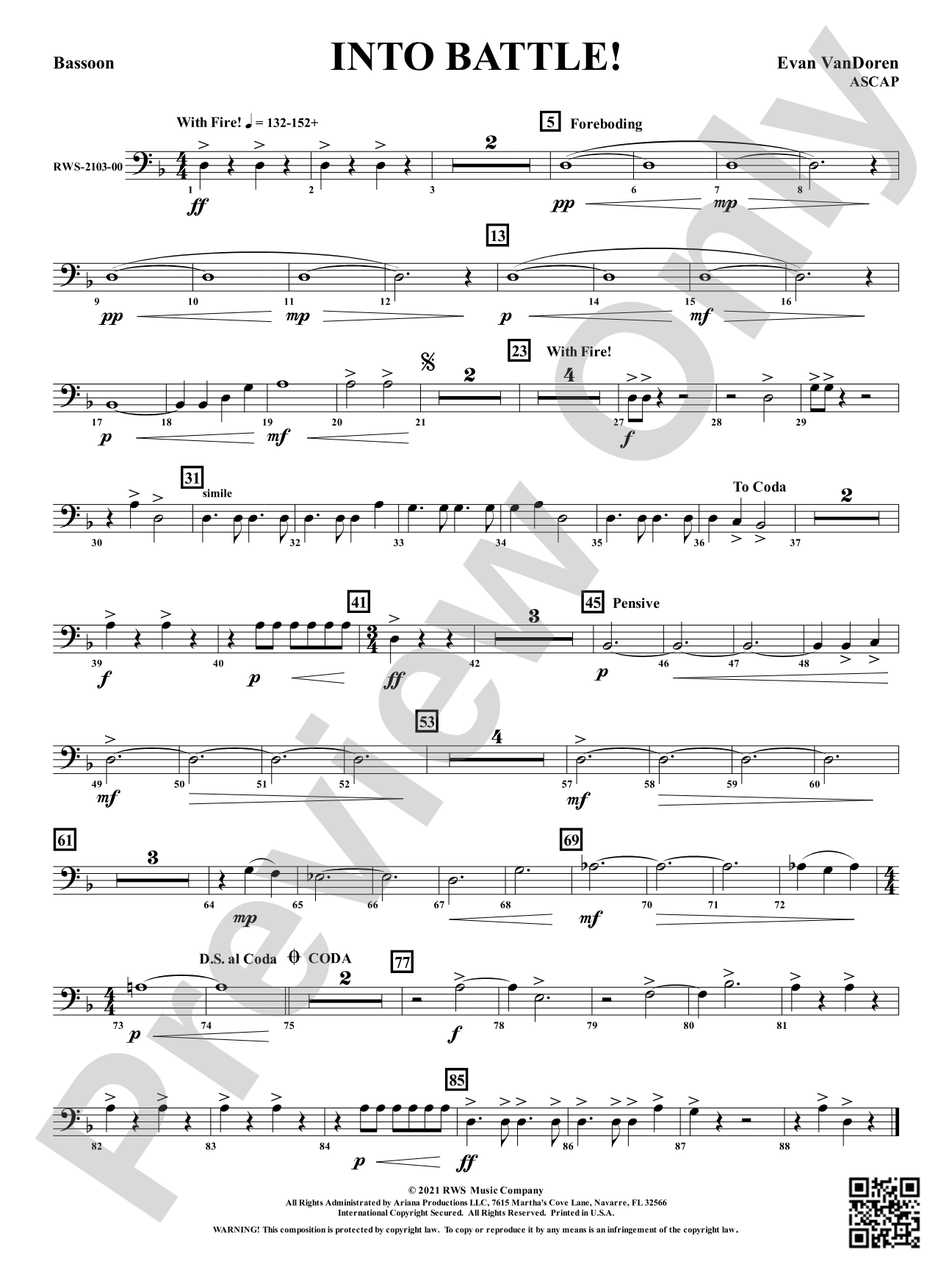Into Battle!: Bassoon