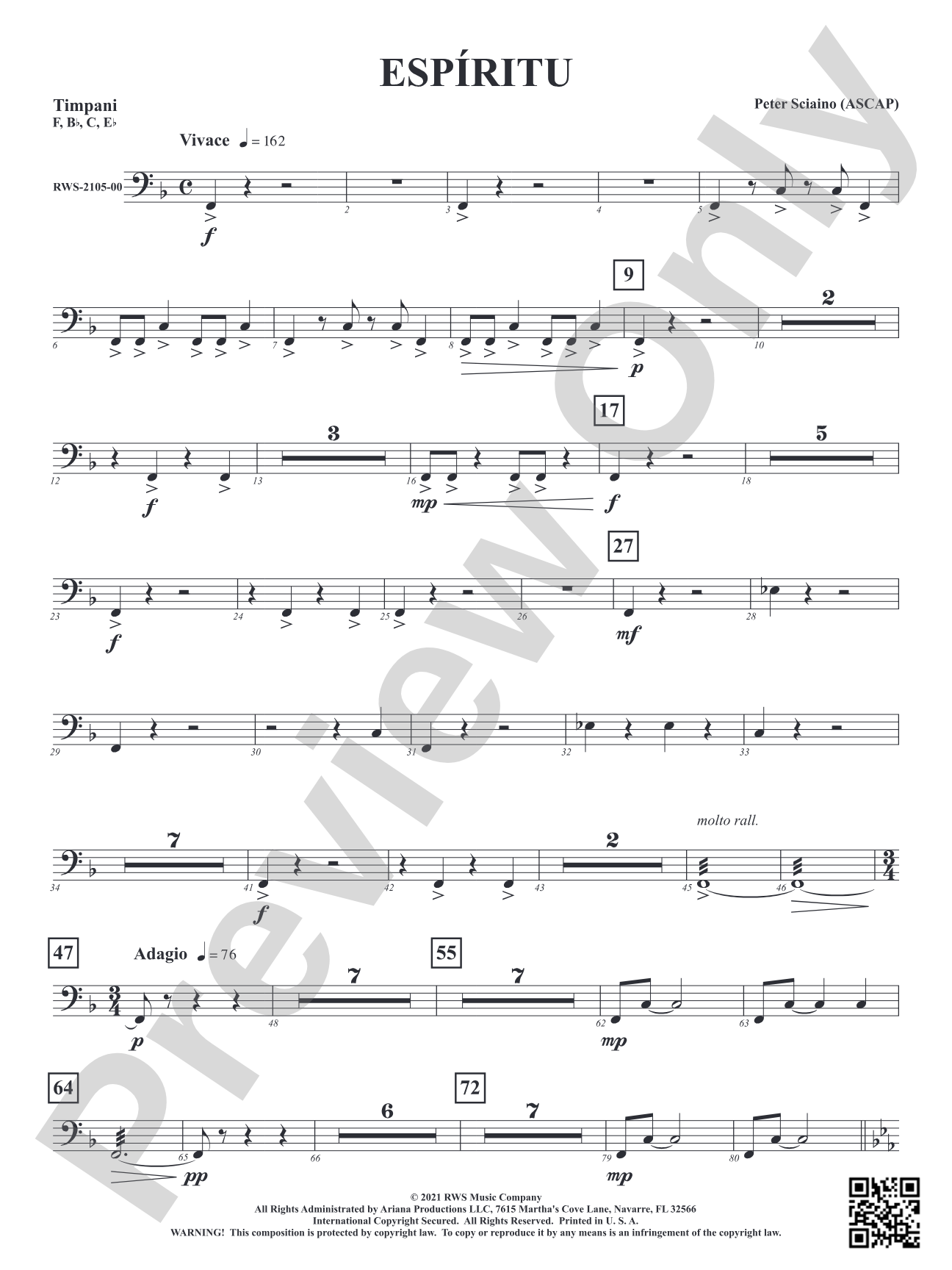 Espiritu: Timpani