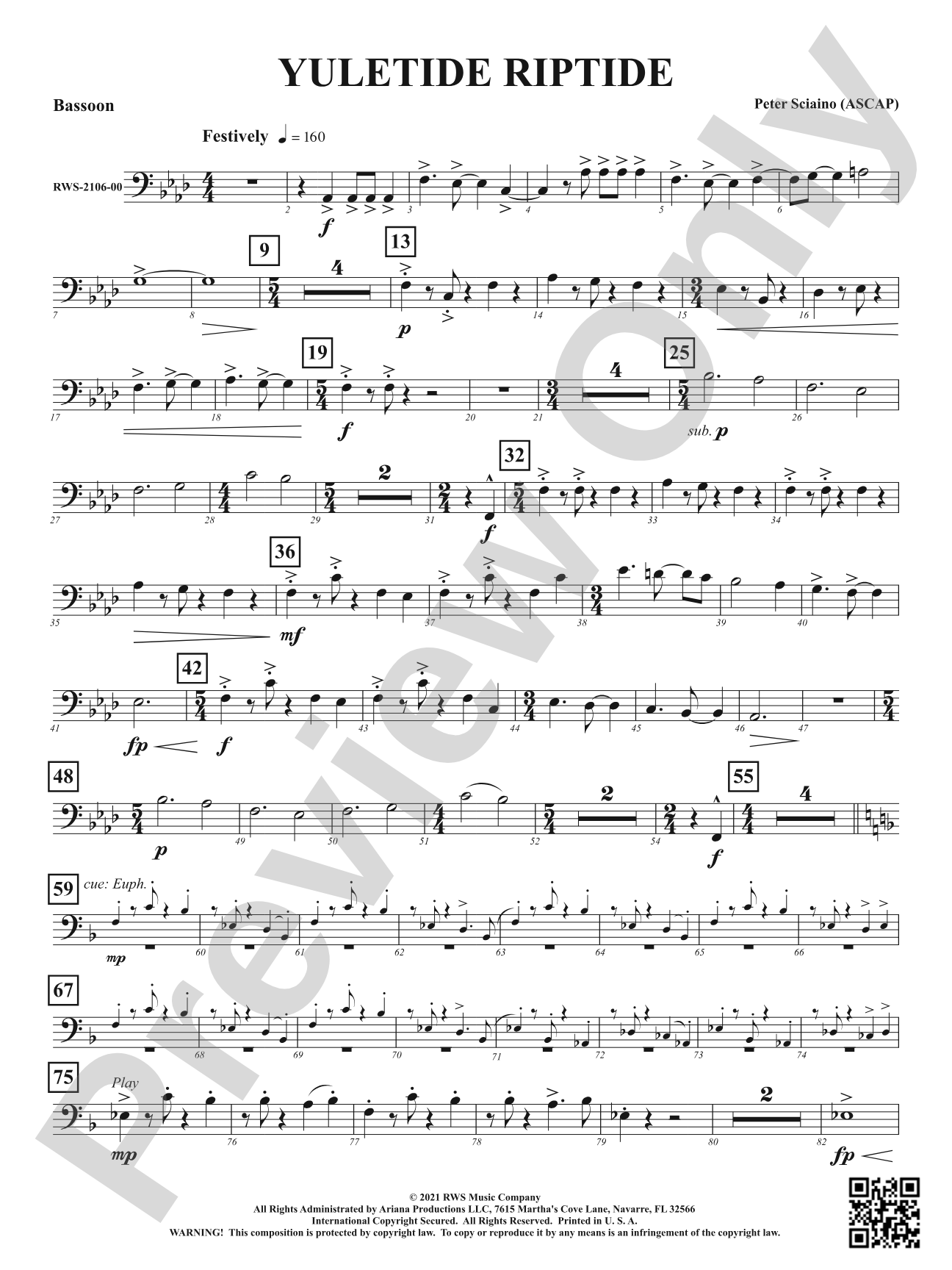 Yuletide Riptide: Bassoon