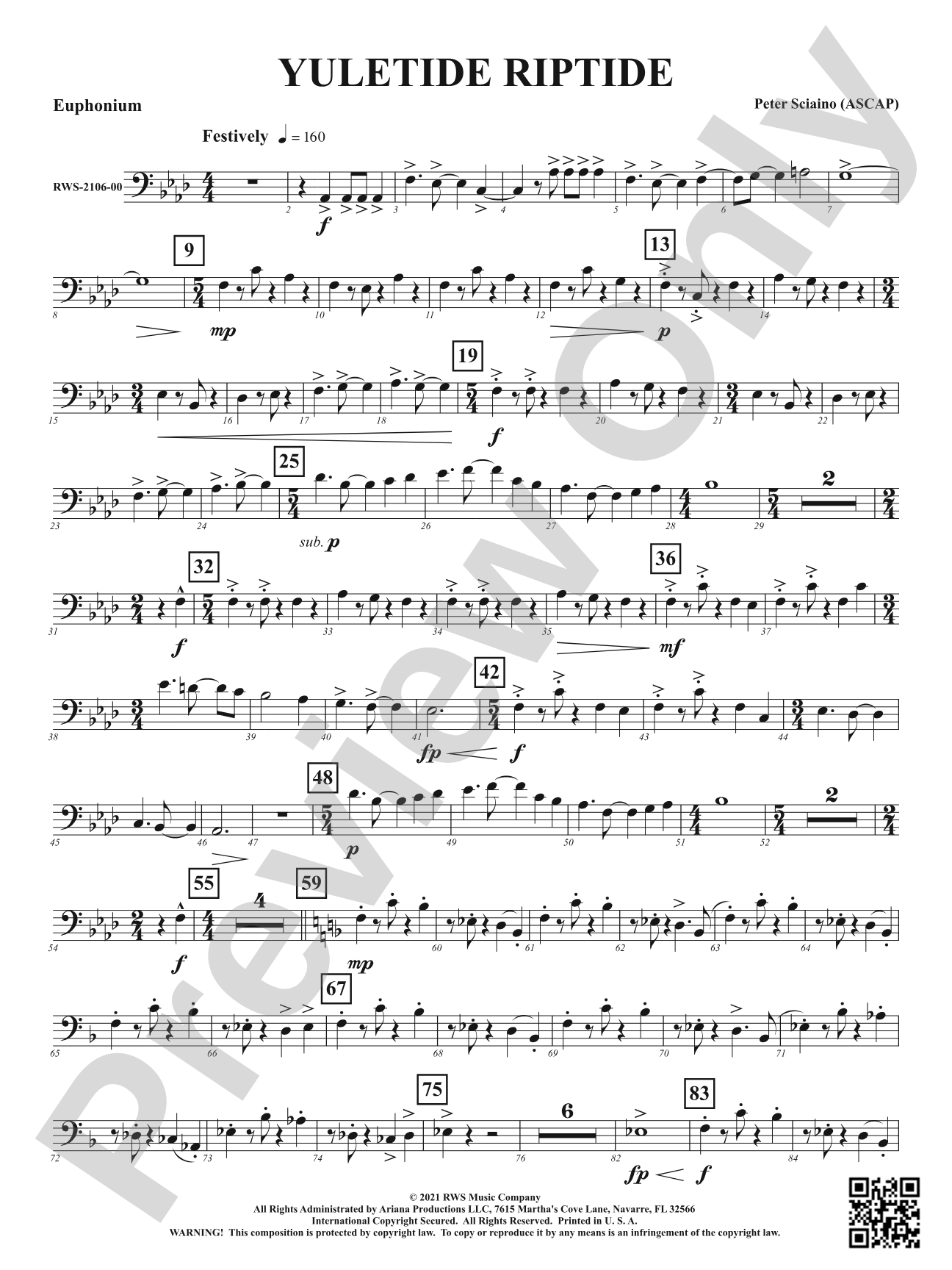 Yuletide Riptide: Baritone B.C.