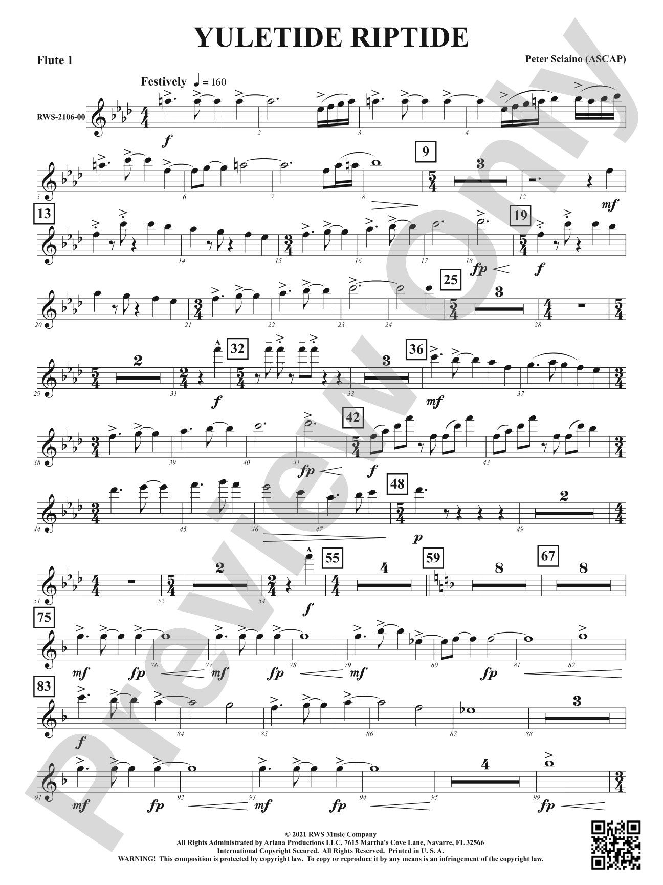 Yuletide Riptide: 1st Flute