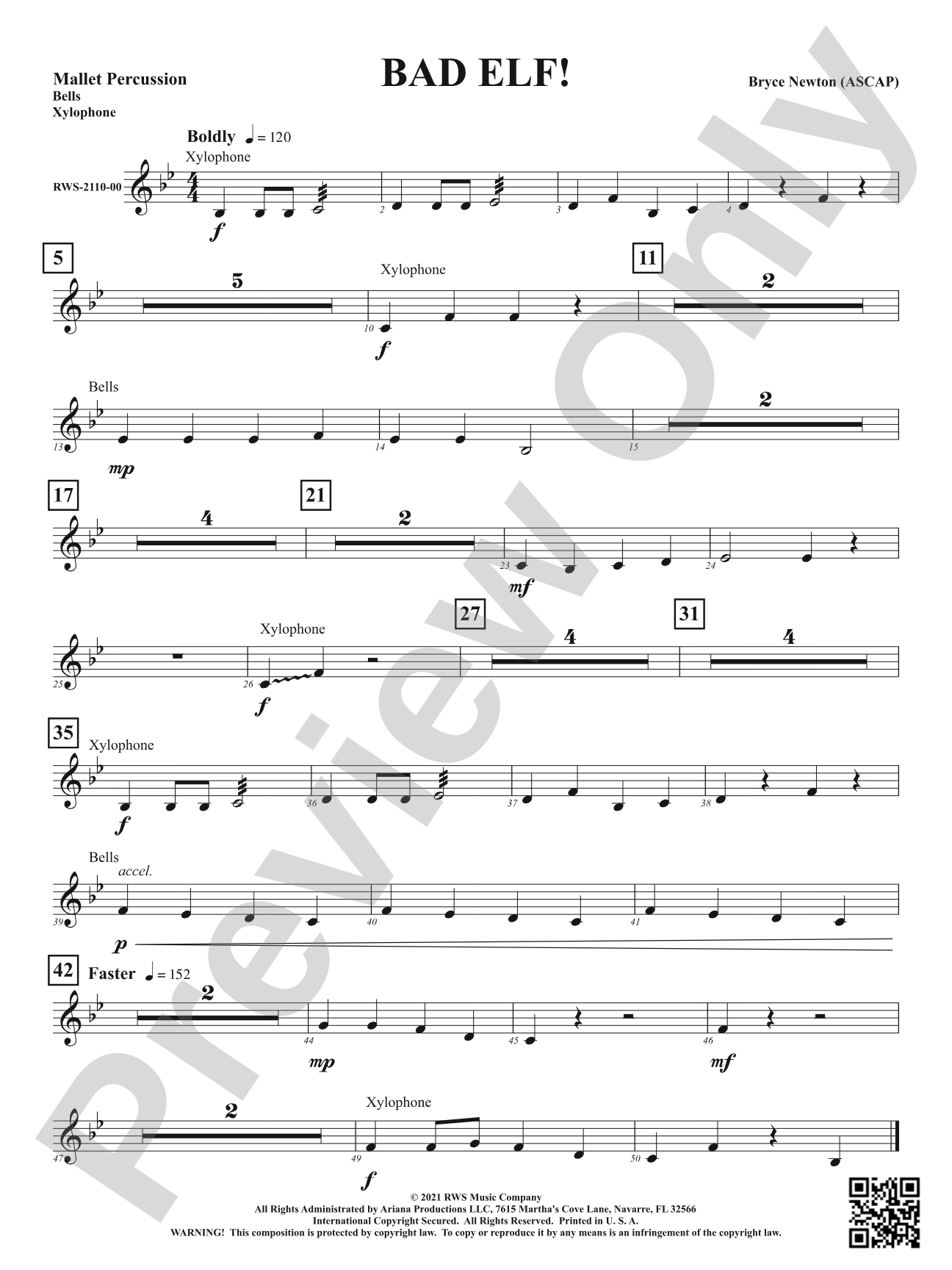 Bad Elf!: 1st Mallet Percussion