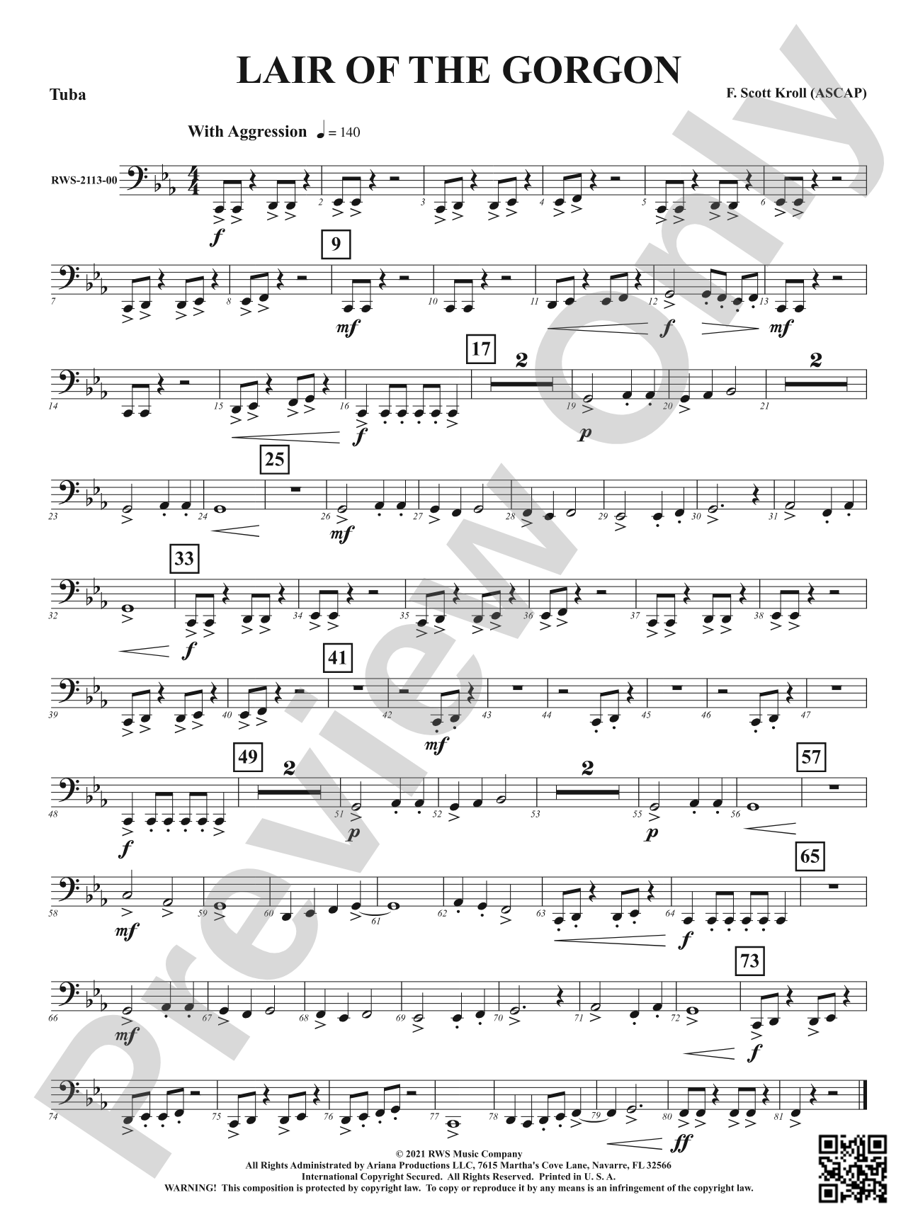 Lair Of The Gorgon: Tuba