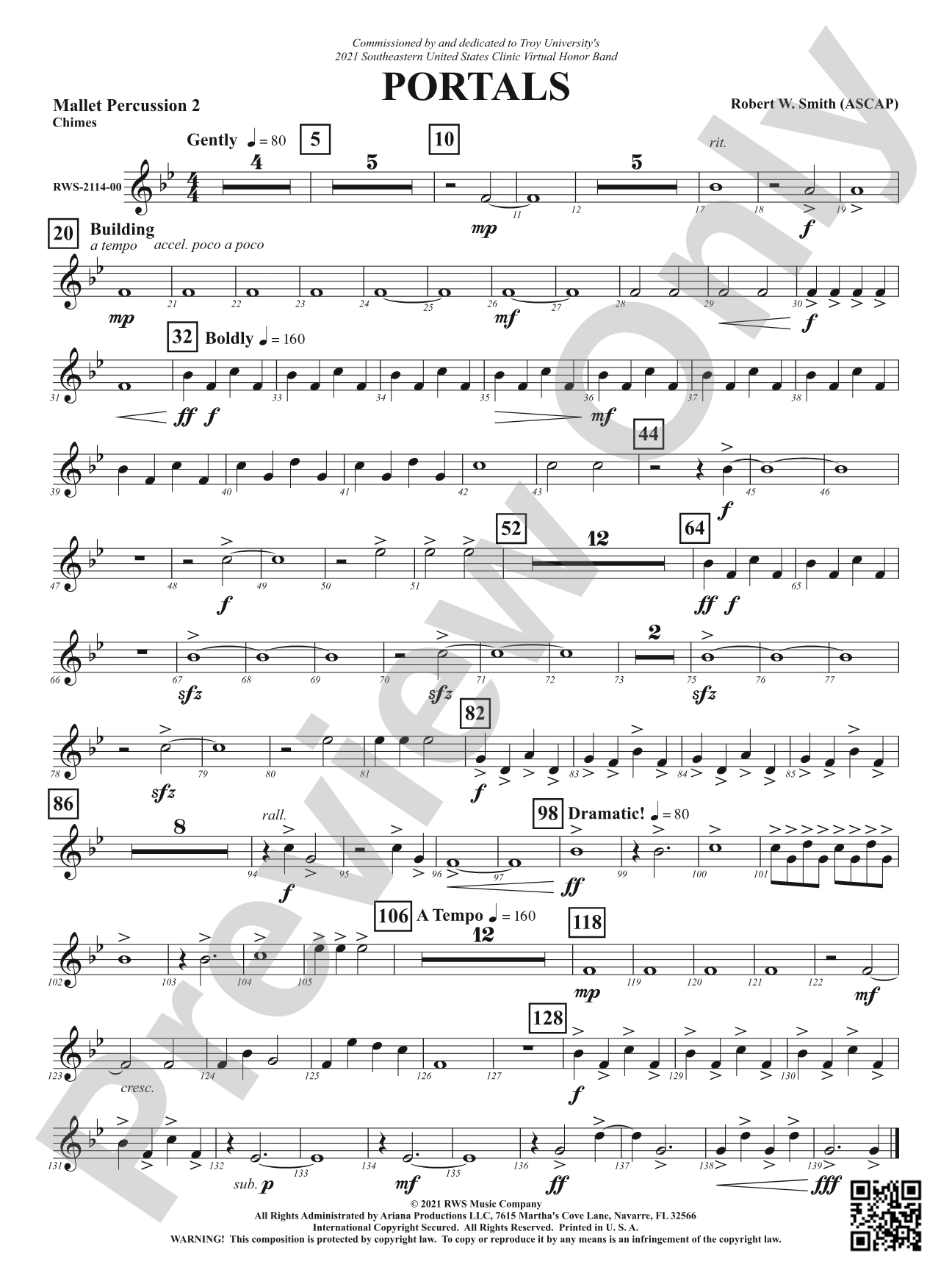 Portals: 2nd Mallet Percussion