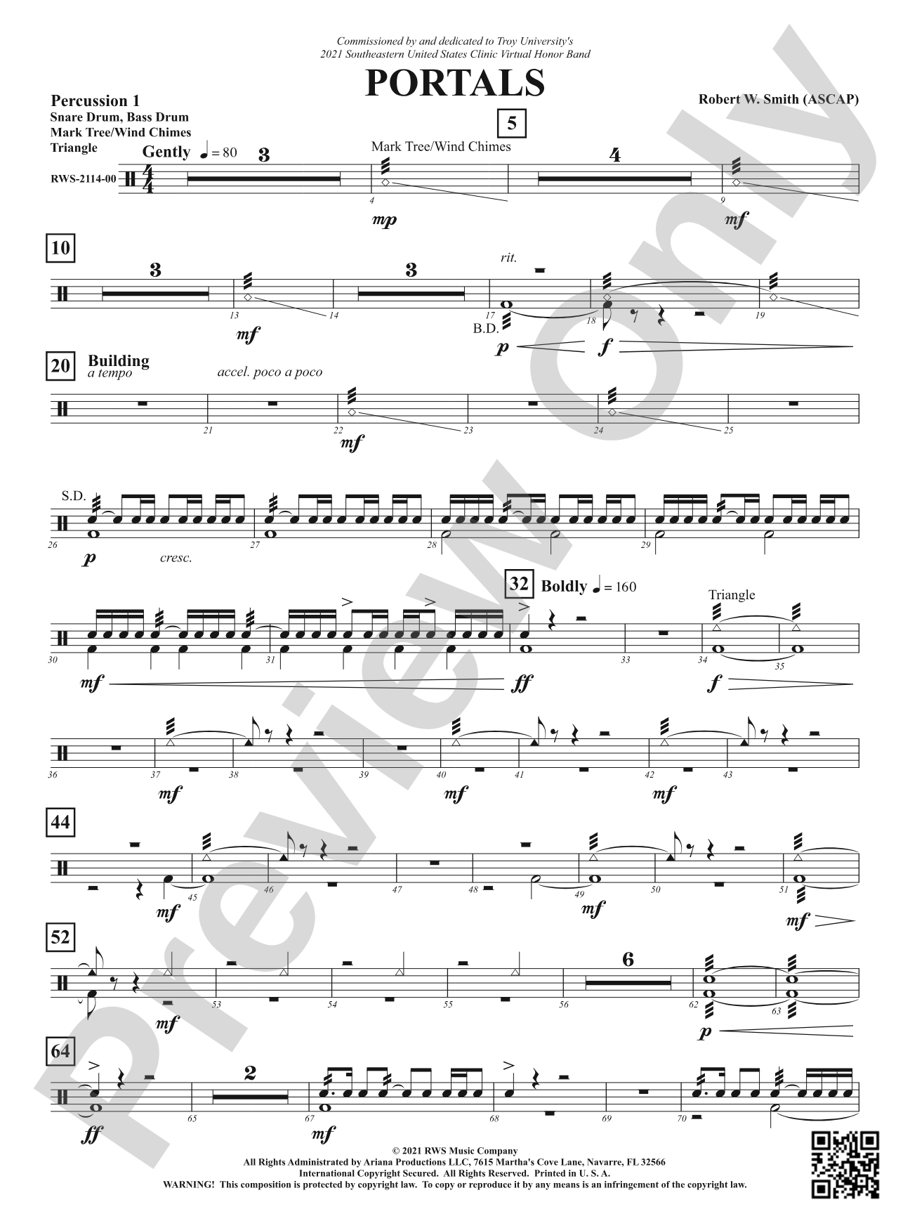 Portals: 1st Percussion