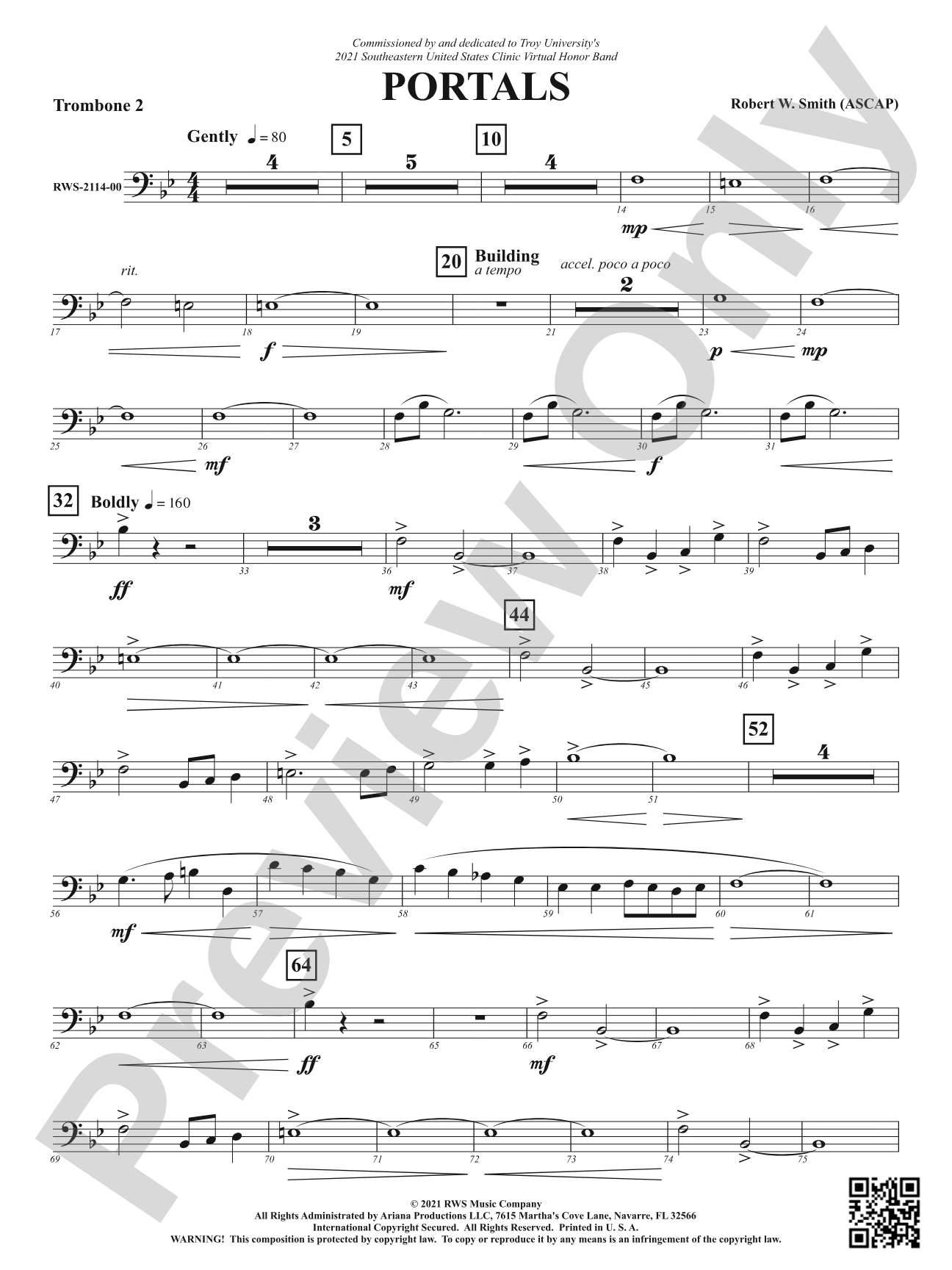 Portals: 2nd Trombone