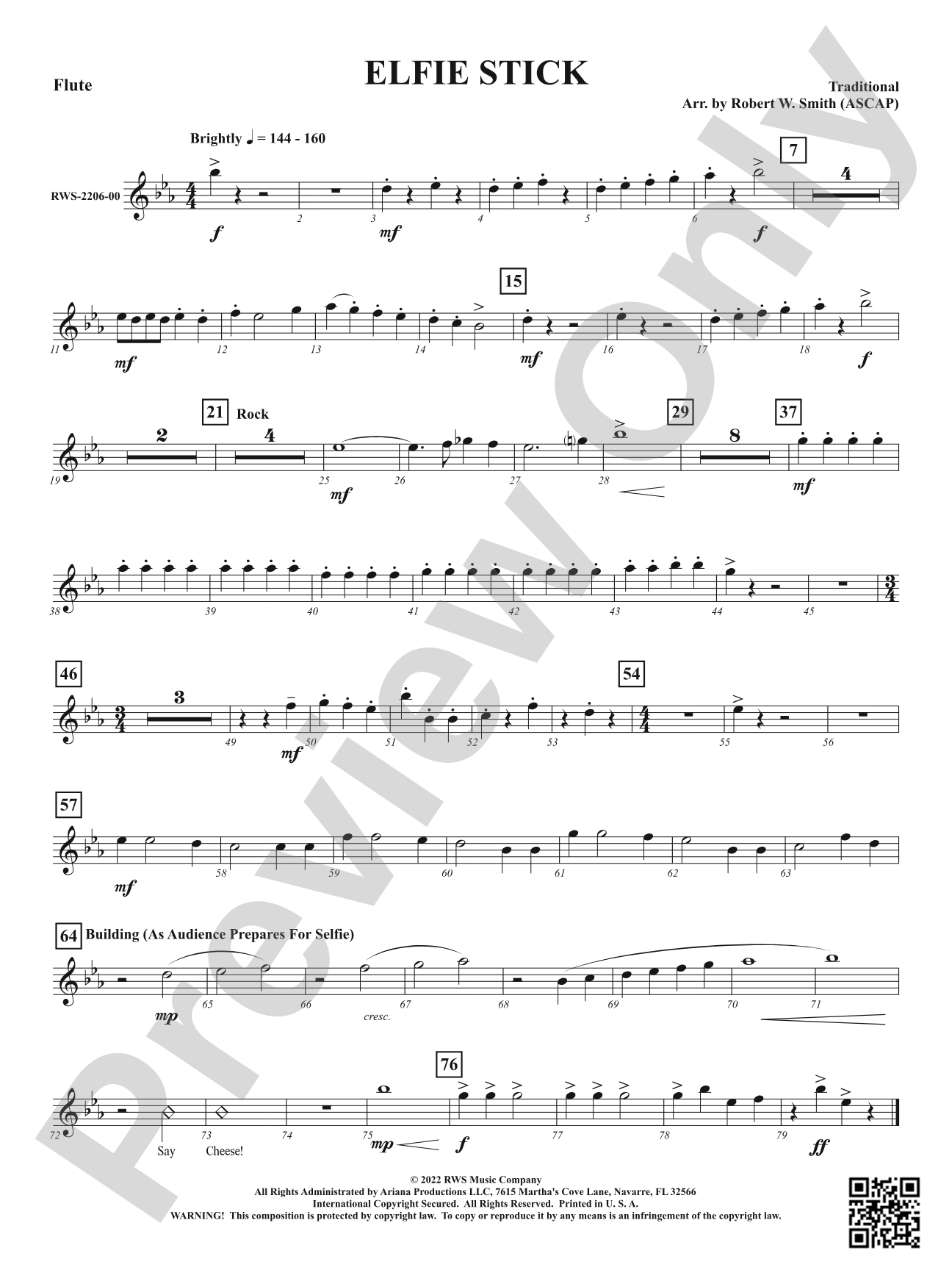 Elfie Stick: 1st Flute