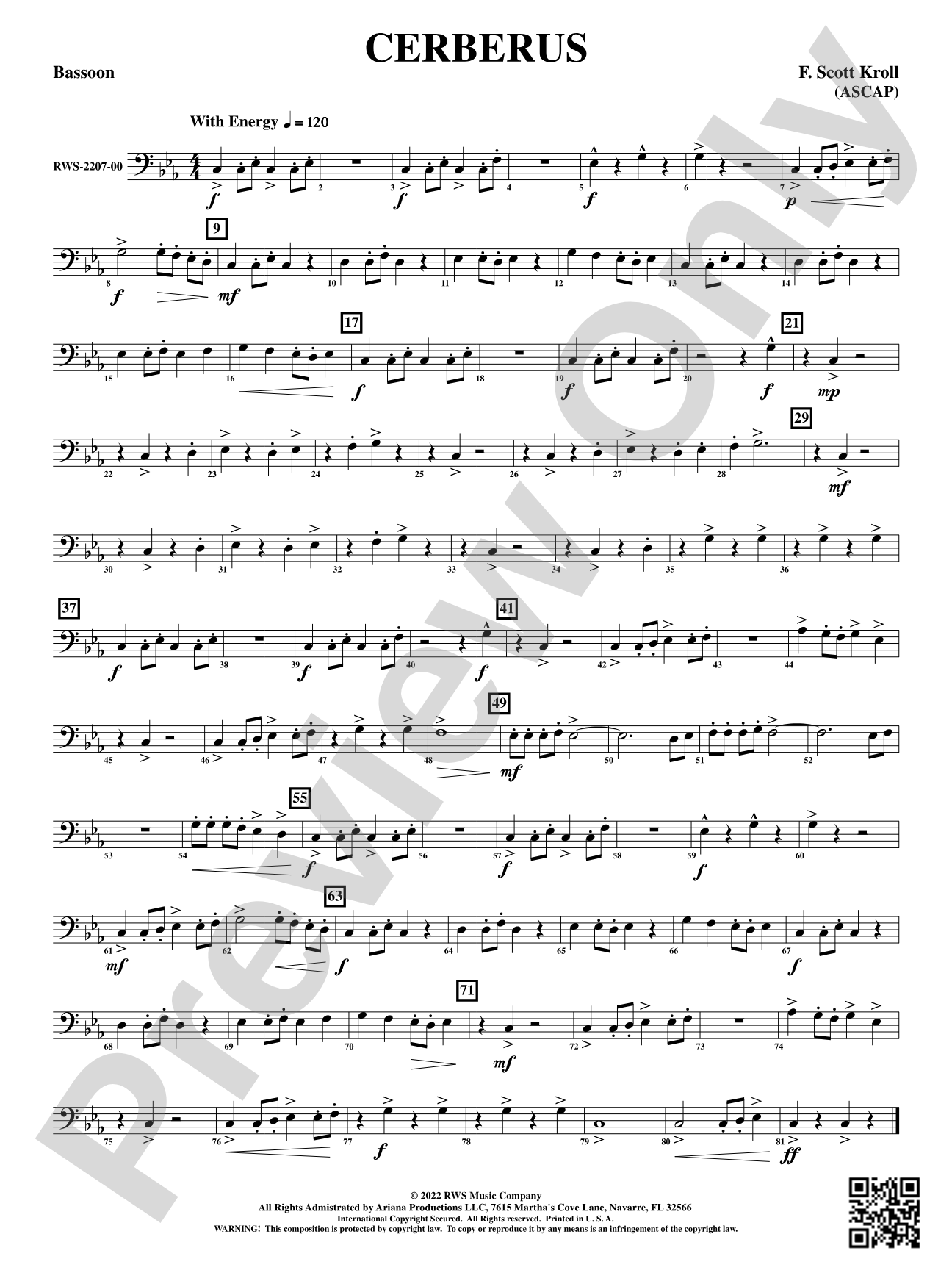 Cerberus: Bassoon