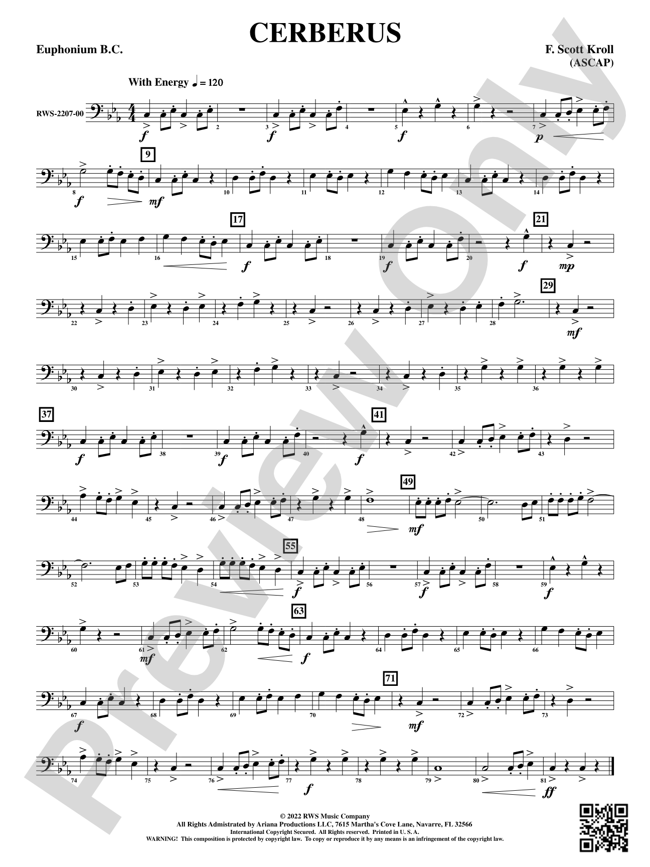 Cerberus: Baritone B.C.