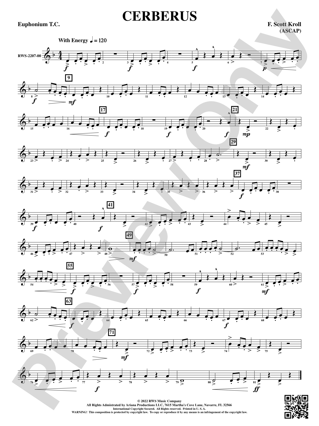 Cerberus: Baritone T.C.