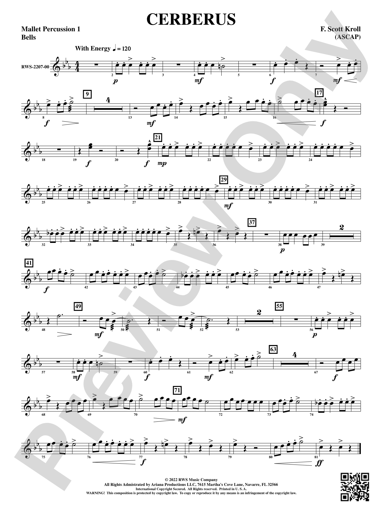 Cerberus: 1st Mallet Percussion