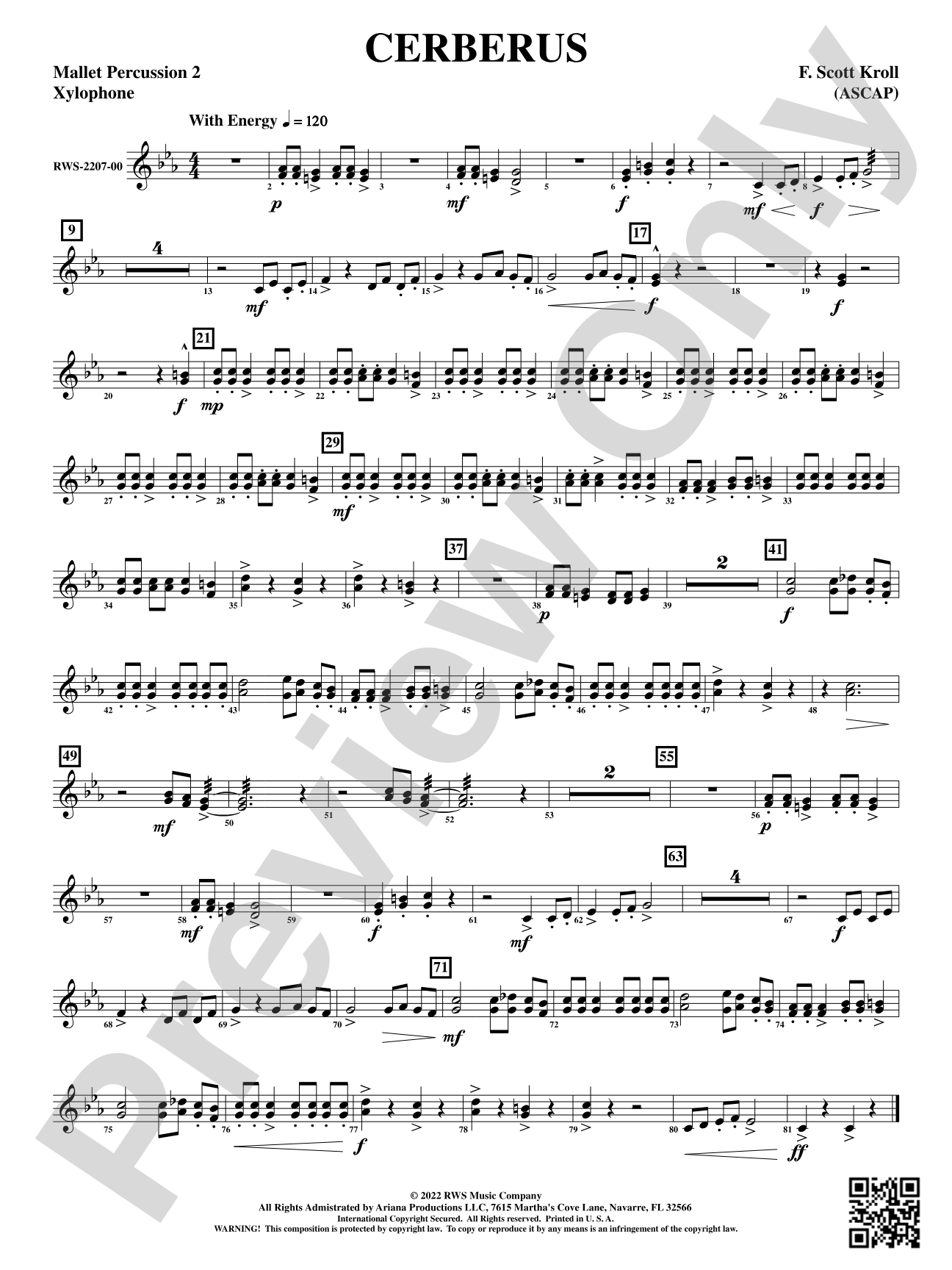 Cerberus: 2nd Mallet Percussion