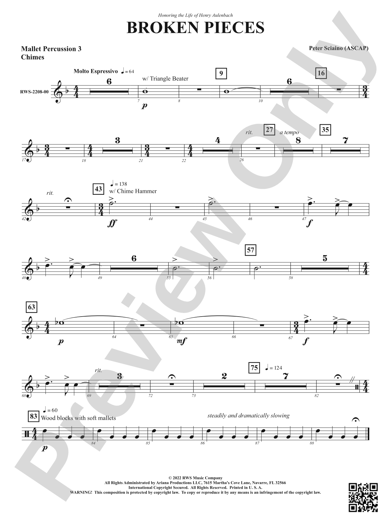 Broken Pieces: 3rd Mallet Percussion