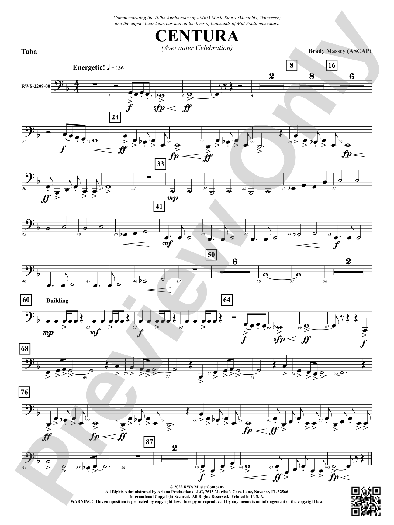 Centura - Averwater Celebration: Tuba