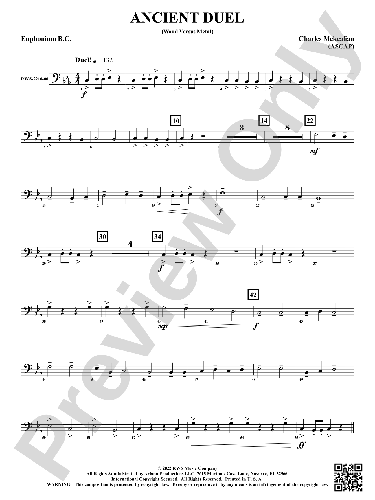 Ancient Duel - Wood Versus Metal: Baritone B.C.