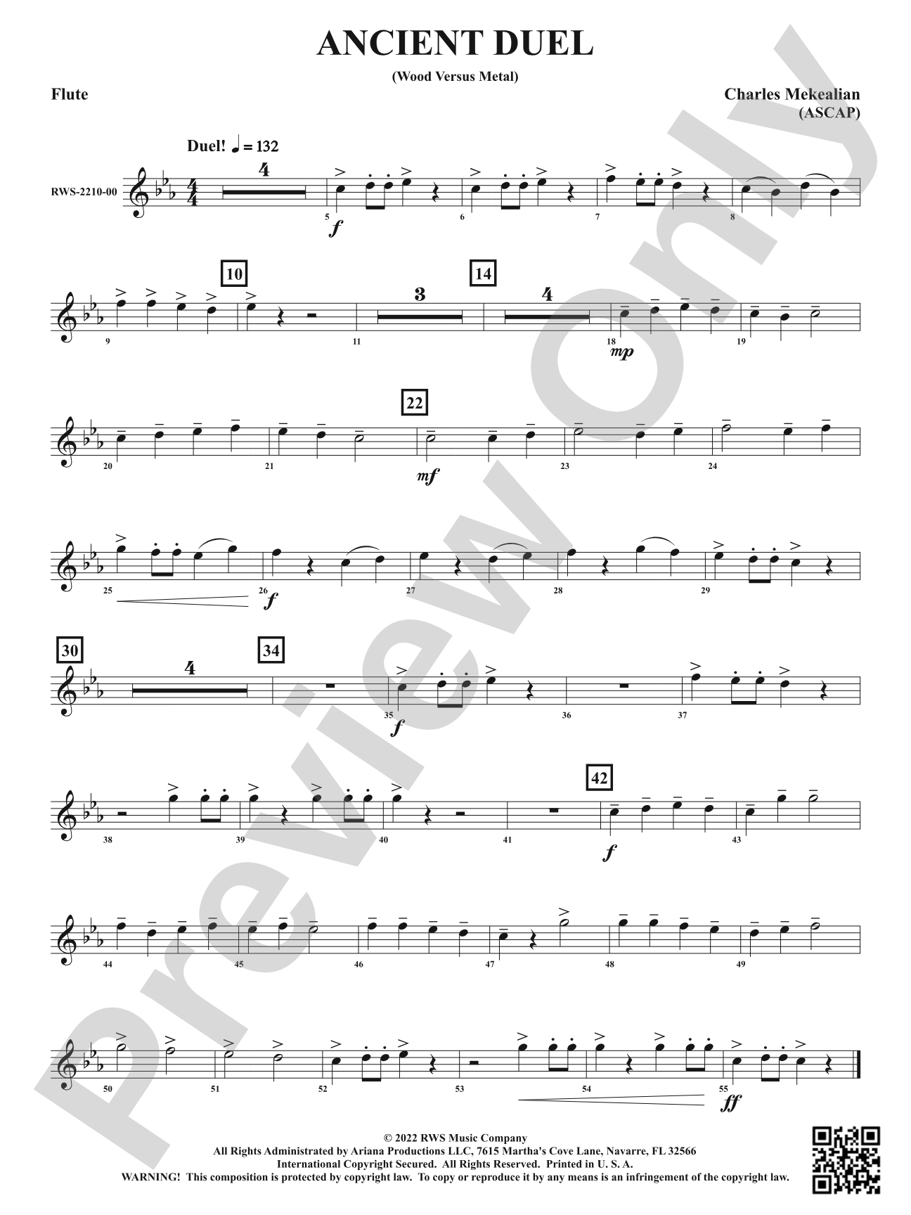 Ancient Duel - Wood Versus Metal: 1st Flute