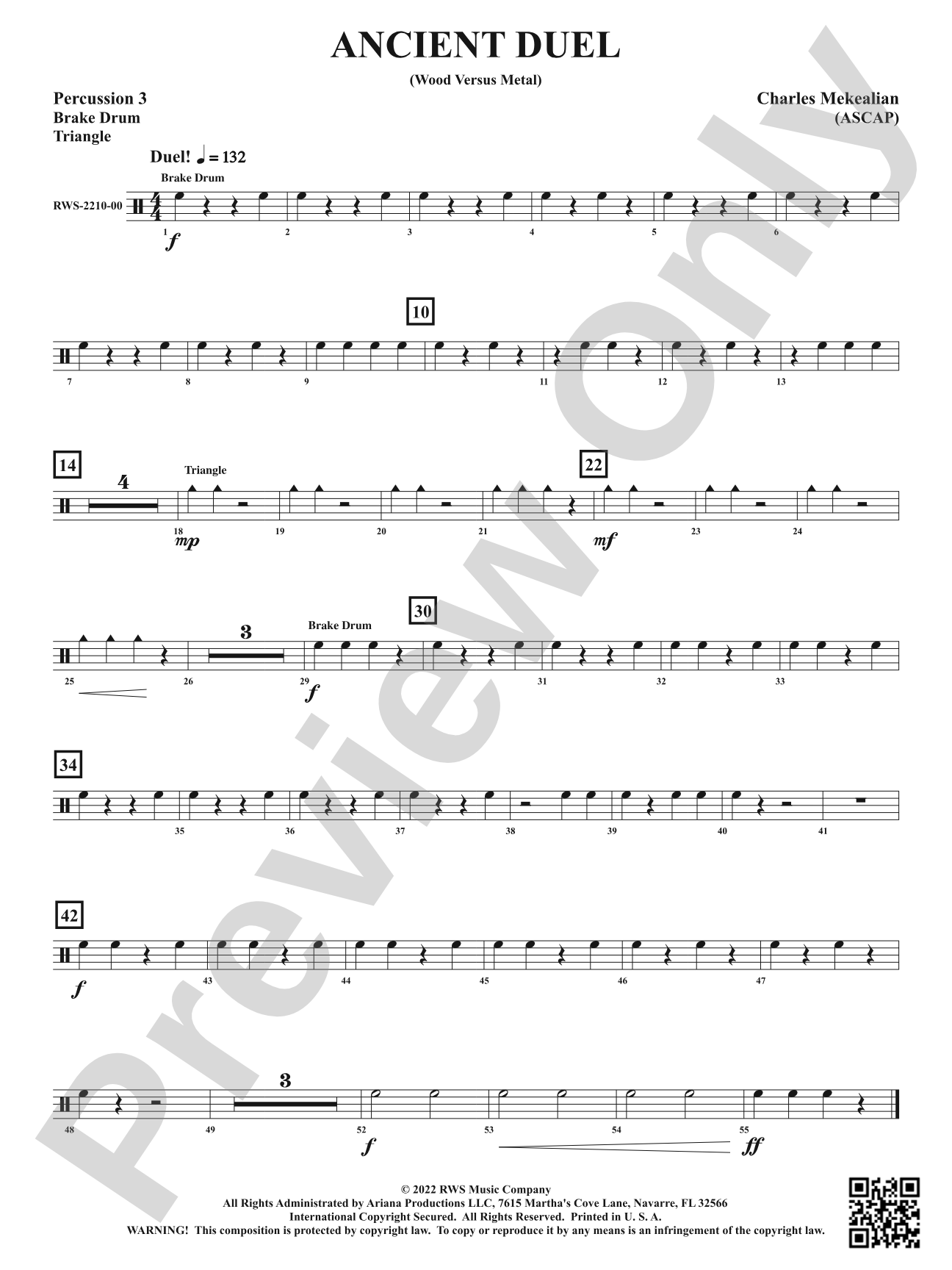 Ancient Duel - Wood Versus Metal: 3rd Percussion