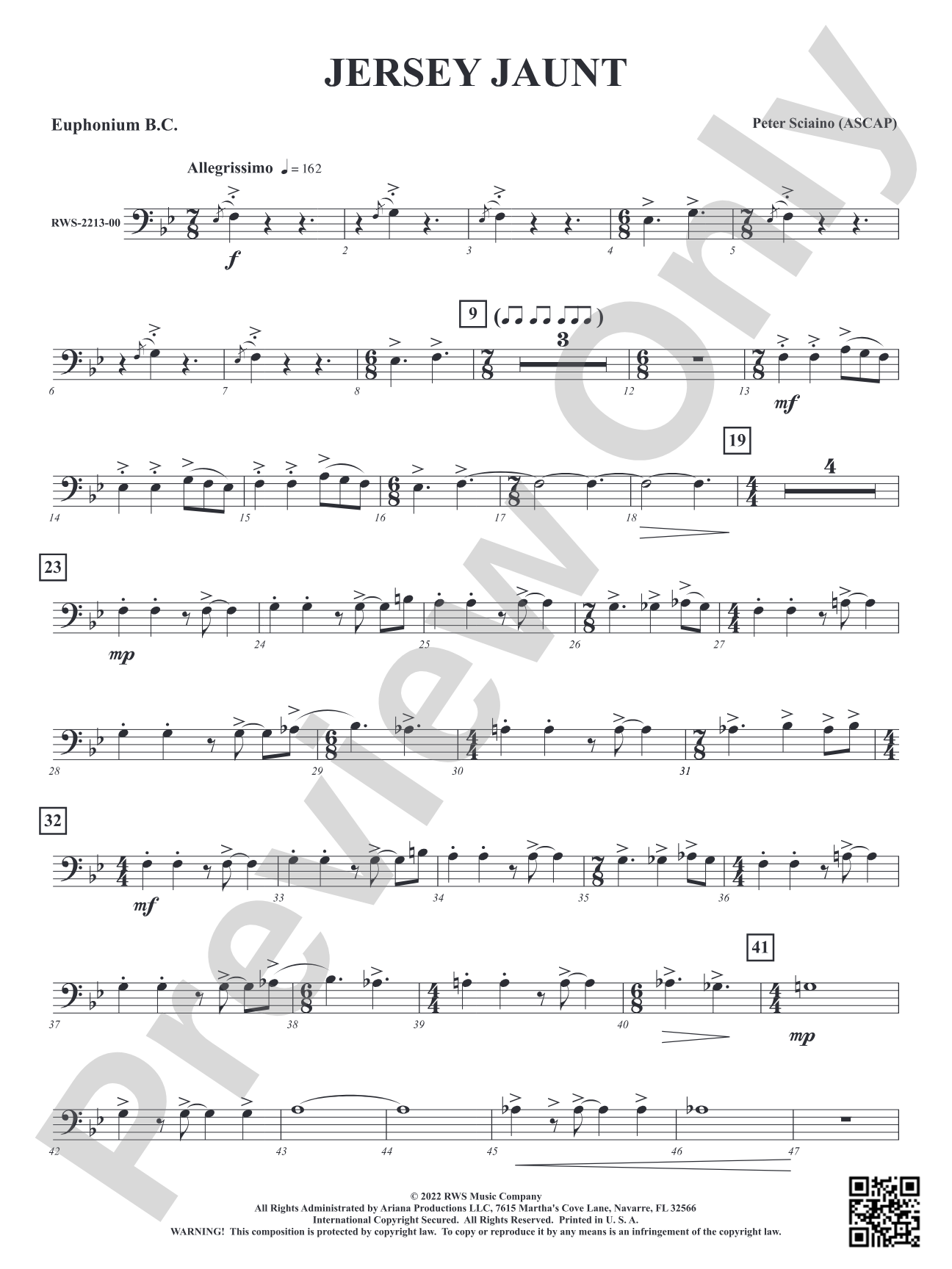 Jersey Jaunt: Baritone B.C.