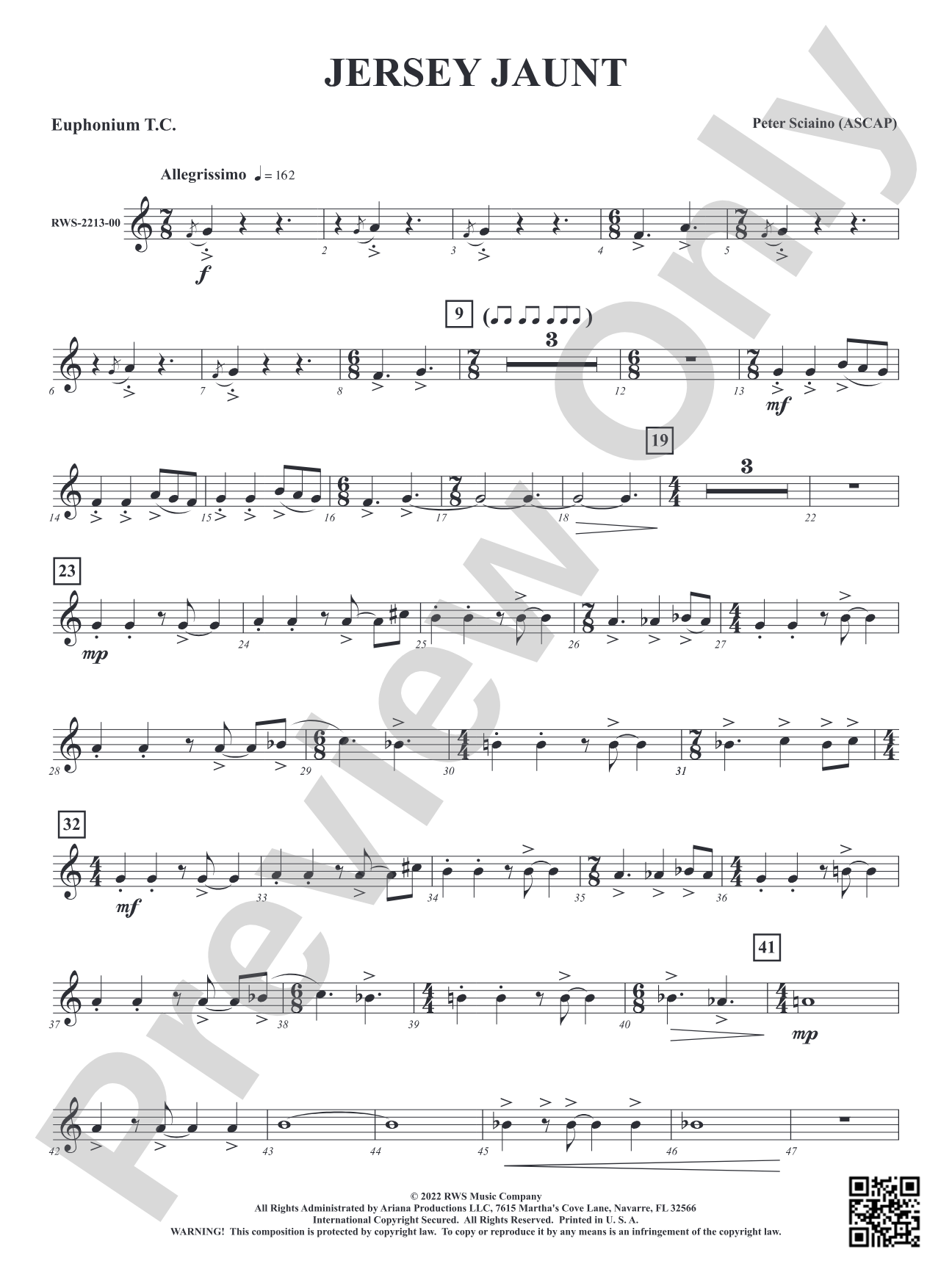 Jersey Jaunt: Baritone T.C.