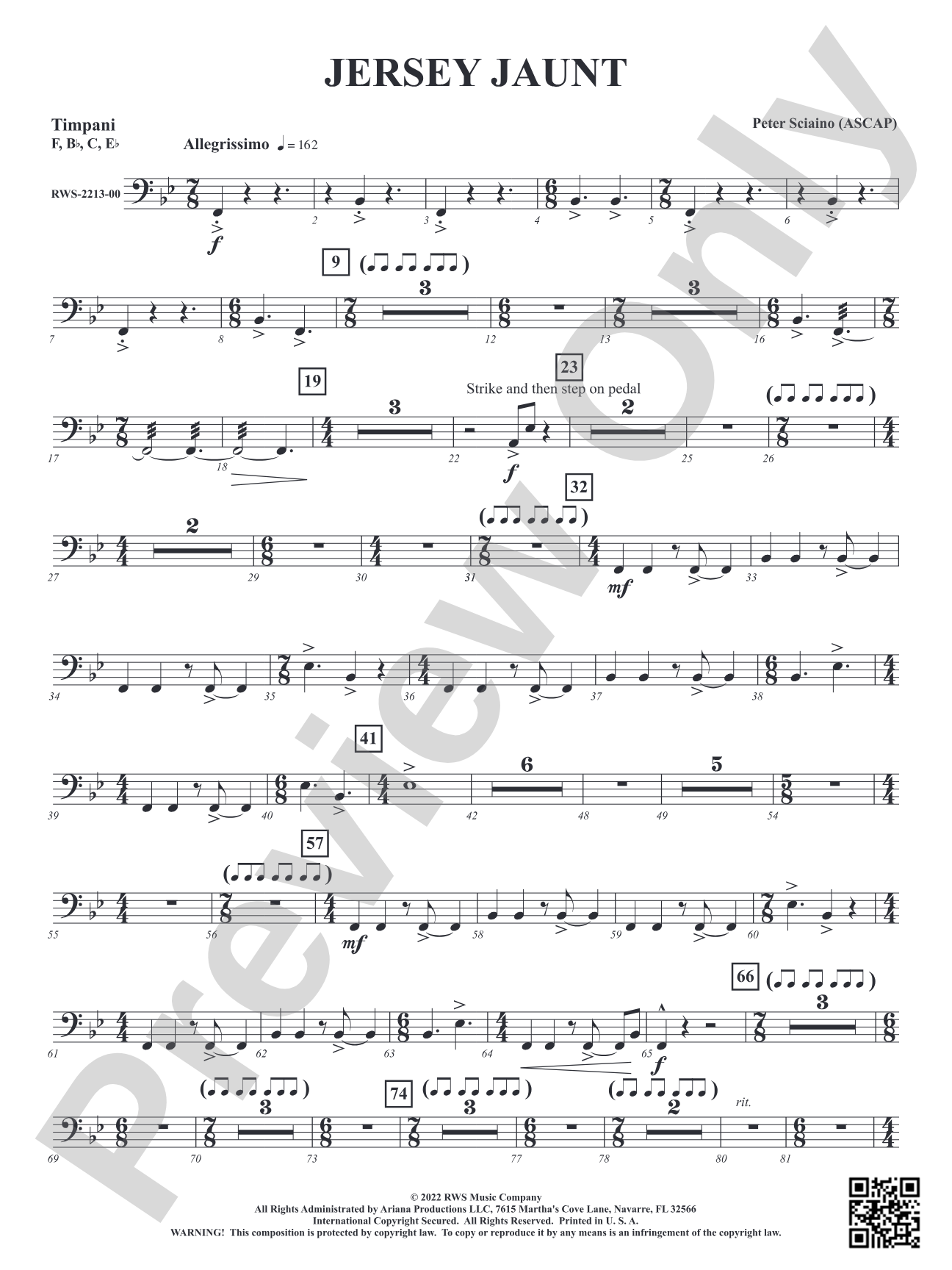 Jersey Jaunt: Timpani