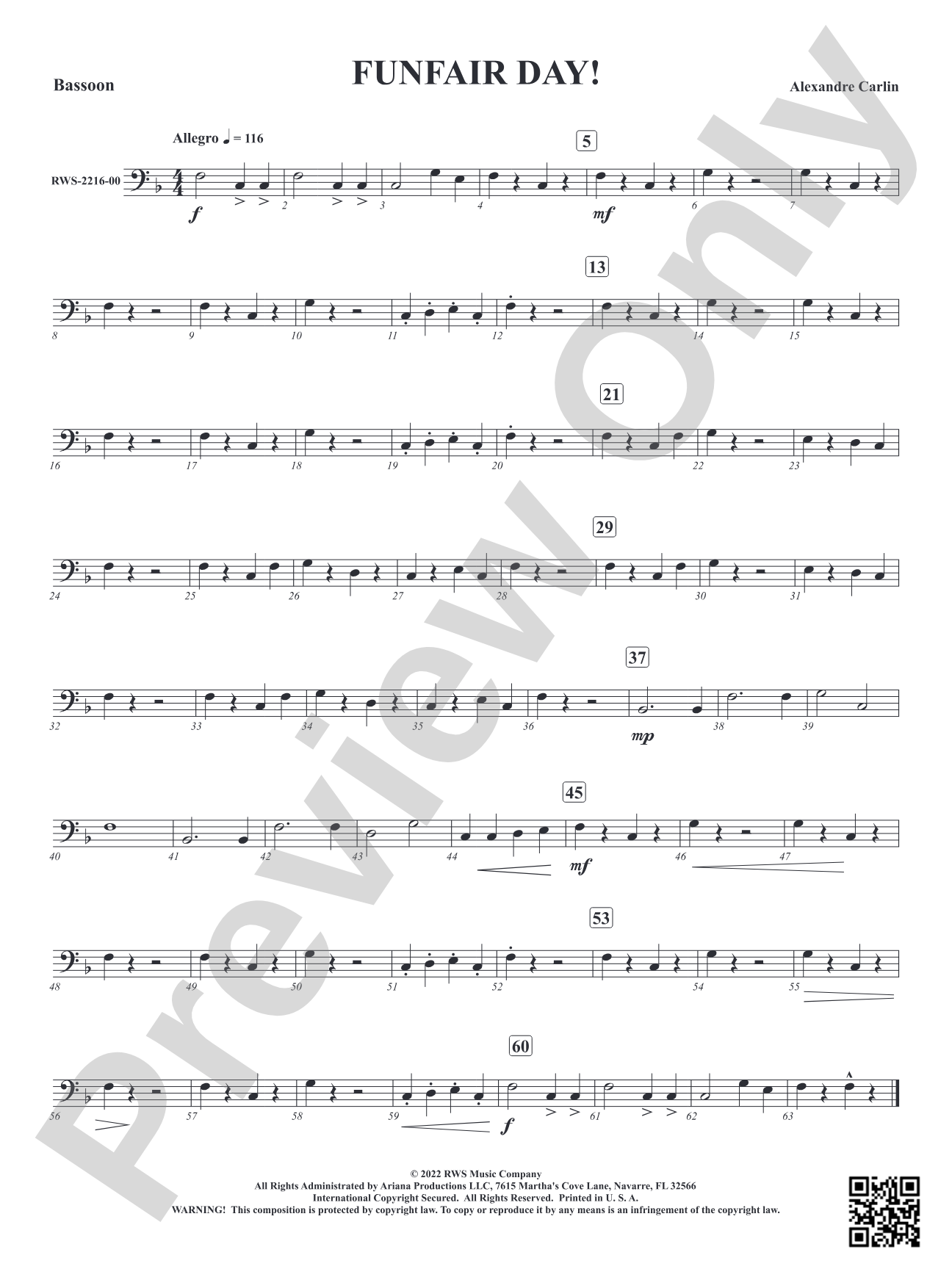 Funfair Day!: Bassoon
