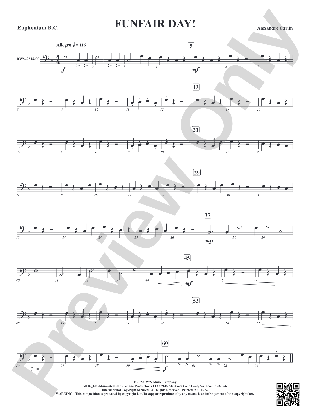 Funfair Day!: Baritone B.C.
