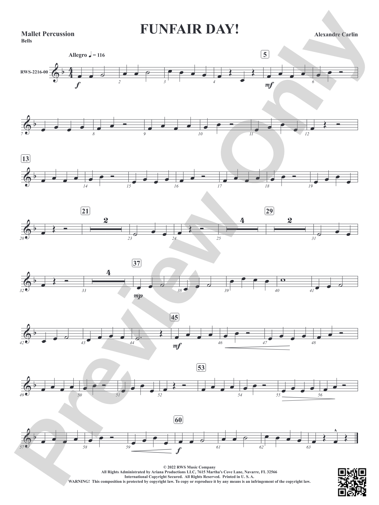 Funfair Day!: 1st Mallet Percussion