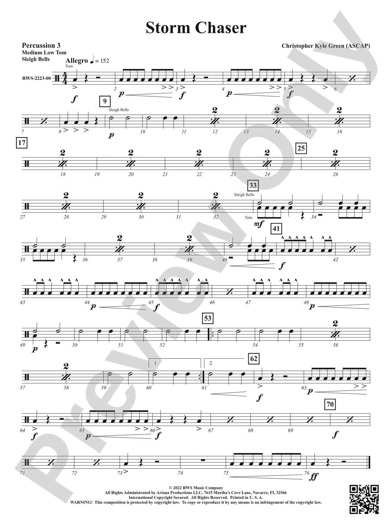 Storm Chaser: 3rd Percussion