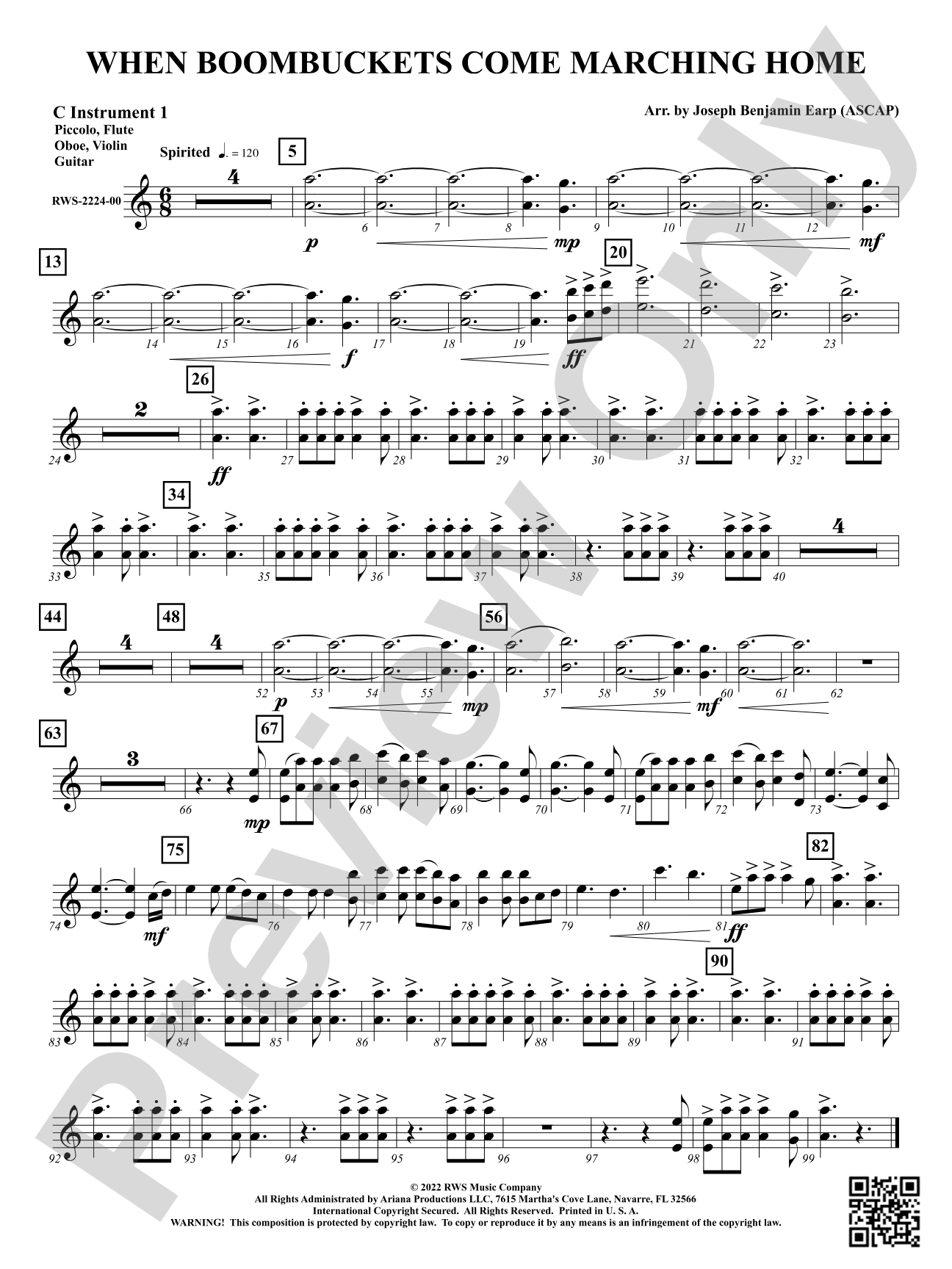 When Boombuckets Come Marching Home: Part 1 - C Instruments T.C.