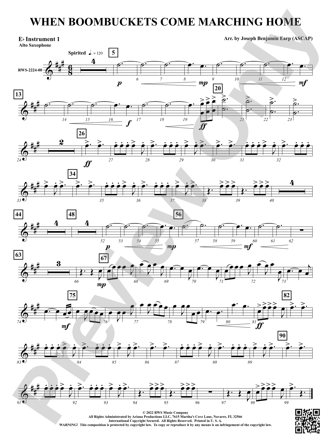 When Boombuckets Come Marching Home: Part 1 - E-flat Instruments