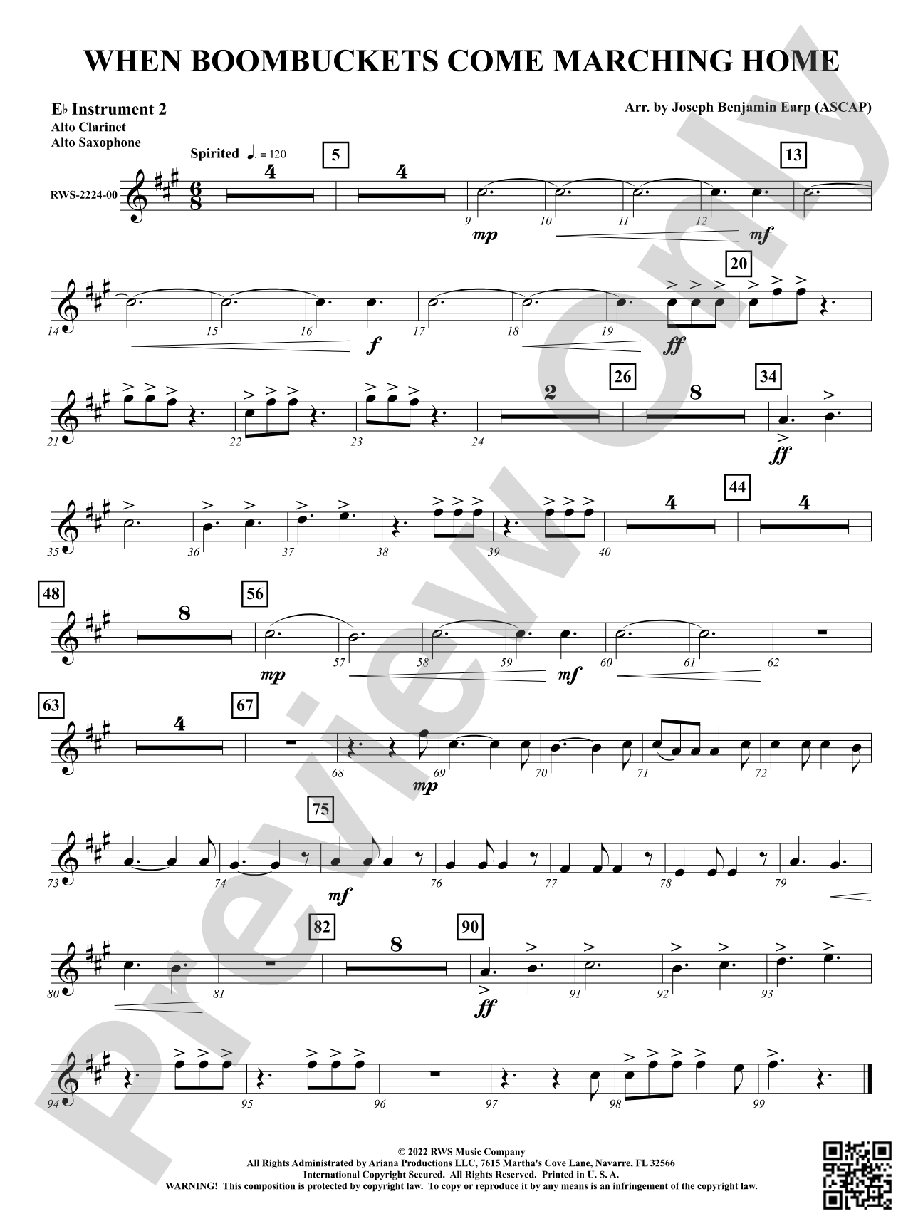 When Boombuckets Come Marching Home: Part 2 - E-flat Instruments