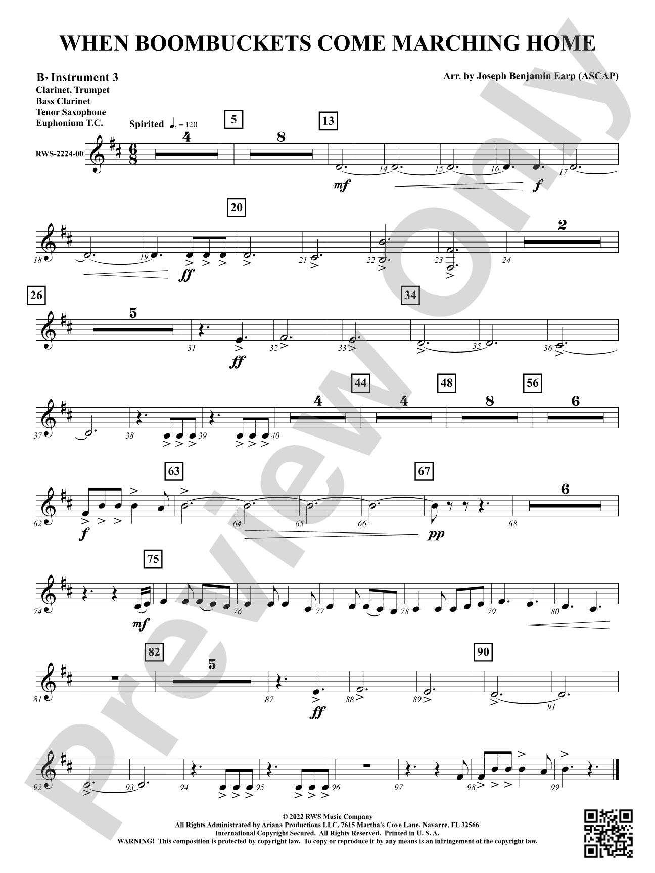 When Boombuckets Come Marching Home: Part 3 - B-flat Instruments
