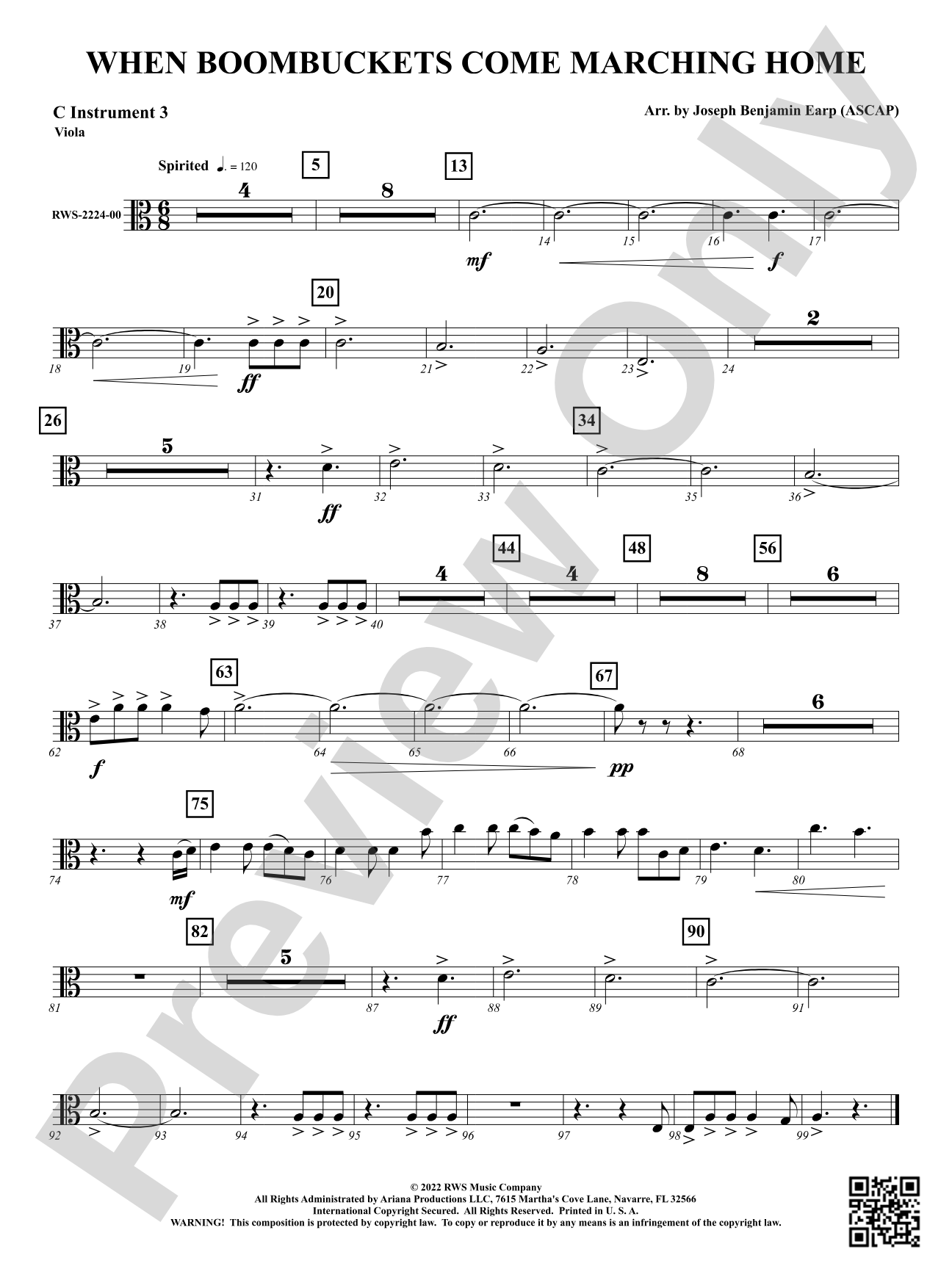 When Boombuckets Come Marching Home: Part 3 - Viola