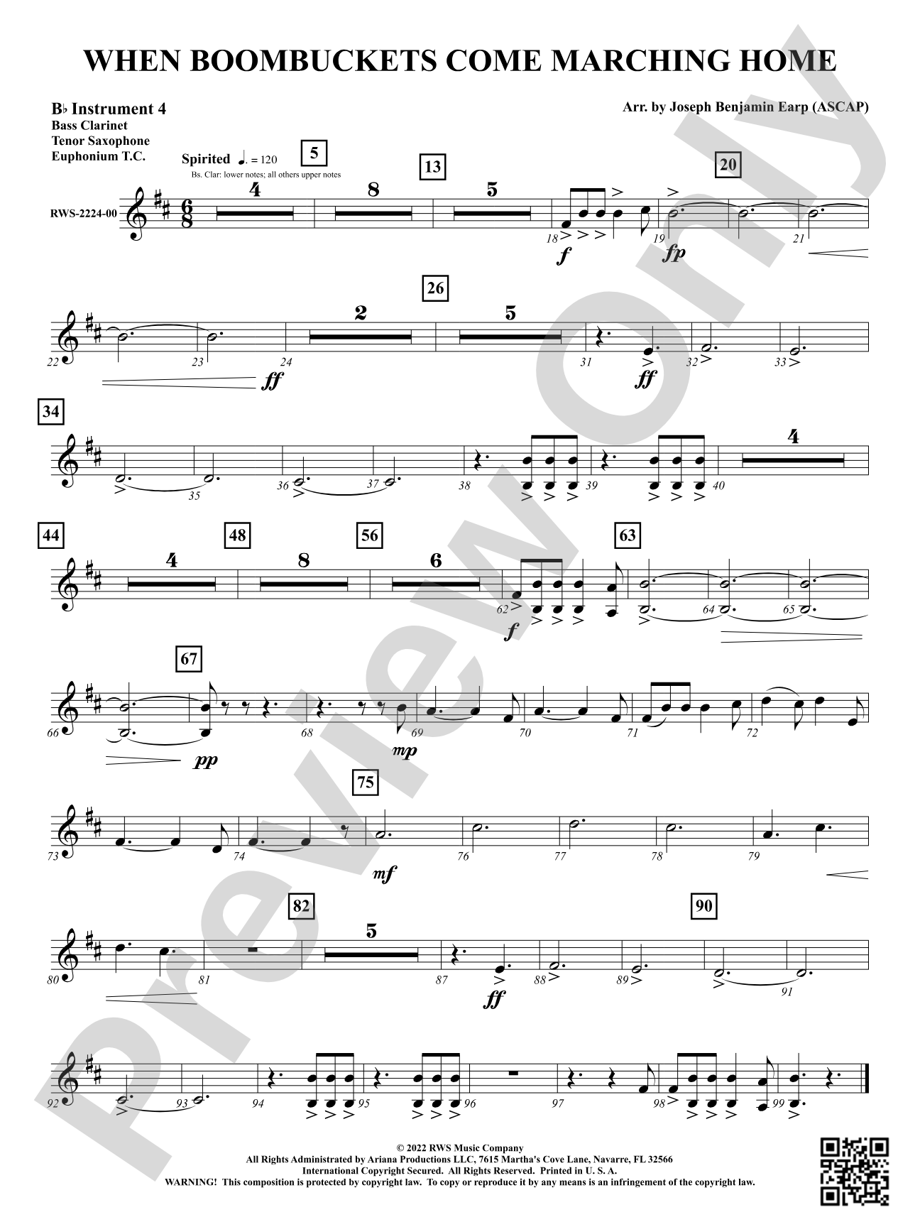 When Boombuckets Come Marching Home: Part 4 - B-flat Instruments