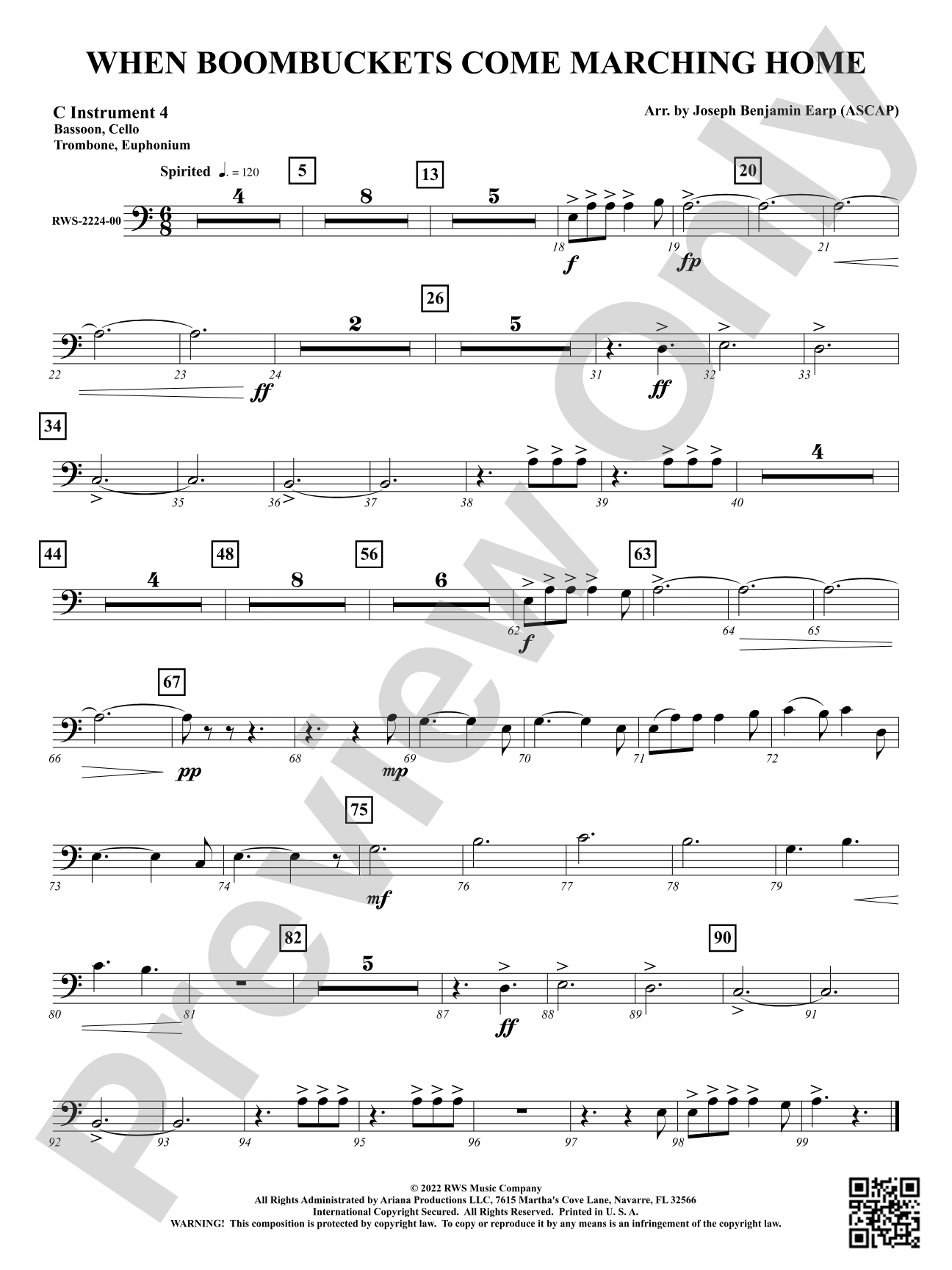 When Boombuckets Come Marching Home: Part 4 - C Instruments B.C.