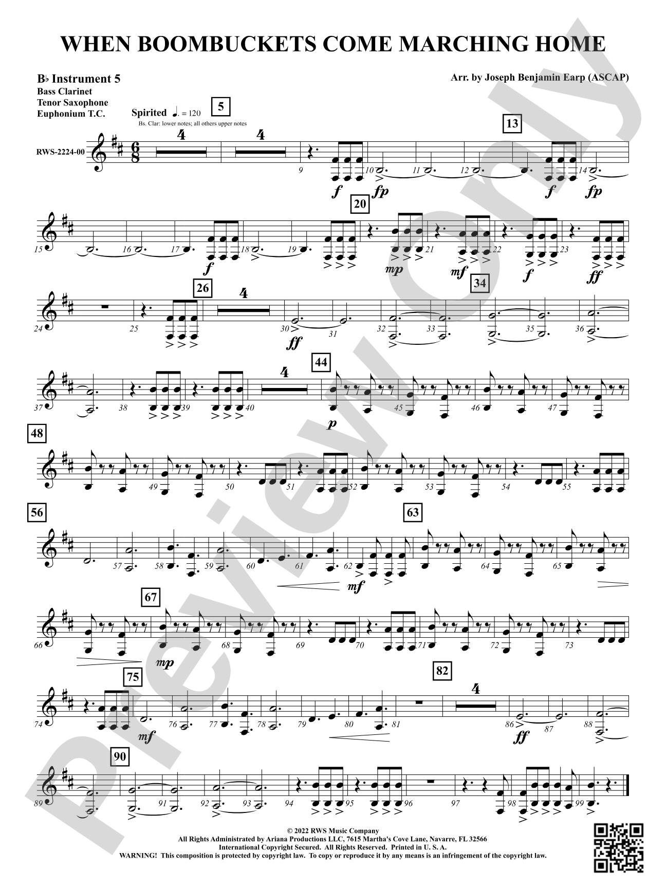 When Boombuckets Come Marching Home: Part 5 - B-flat Instruments