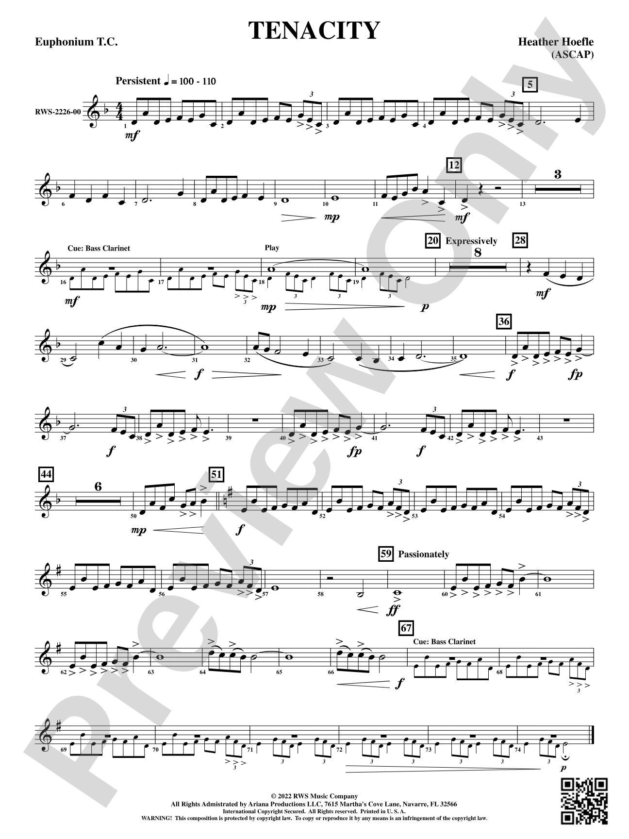 Tenacity: Baritone T.C.