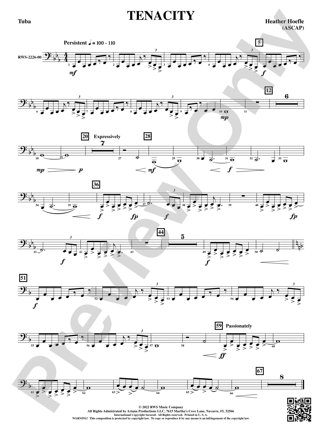 Tenacity: Tuba