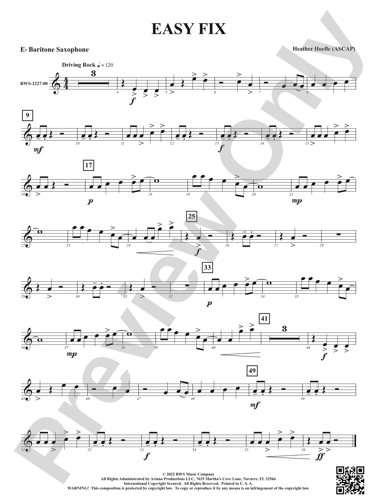 Easy Fix: E-flat Baritone Saxophone