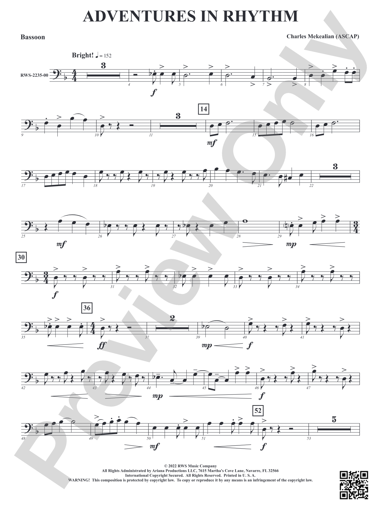 Adventures in Rhythm: Bassoon