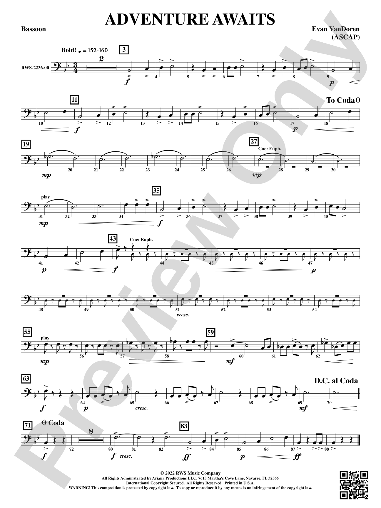 Adventure Awaits: Bassoon