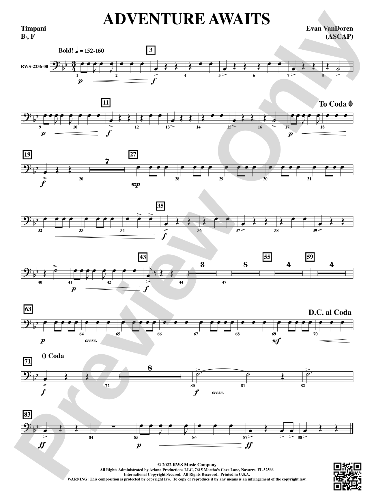 Adventure Awaits: Timpani