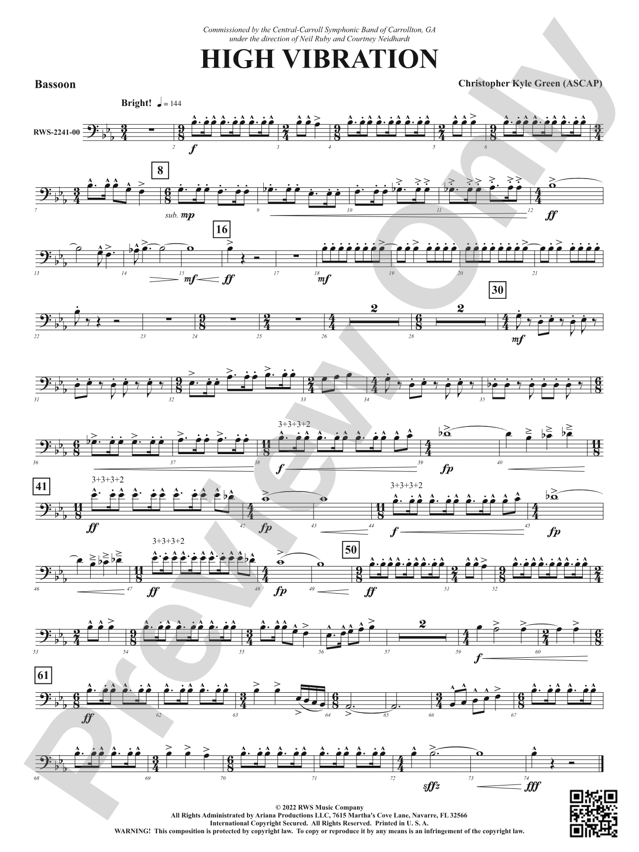 High Vibration: Bassoon