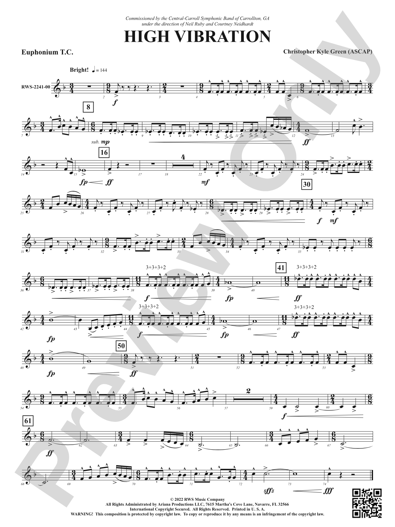 High Vibration: Baritone T.C.