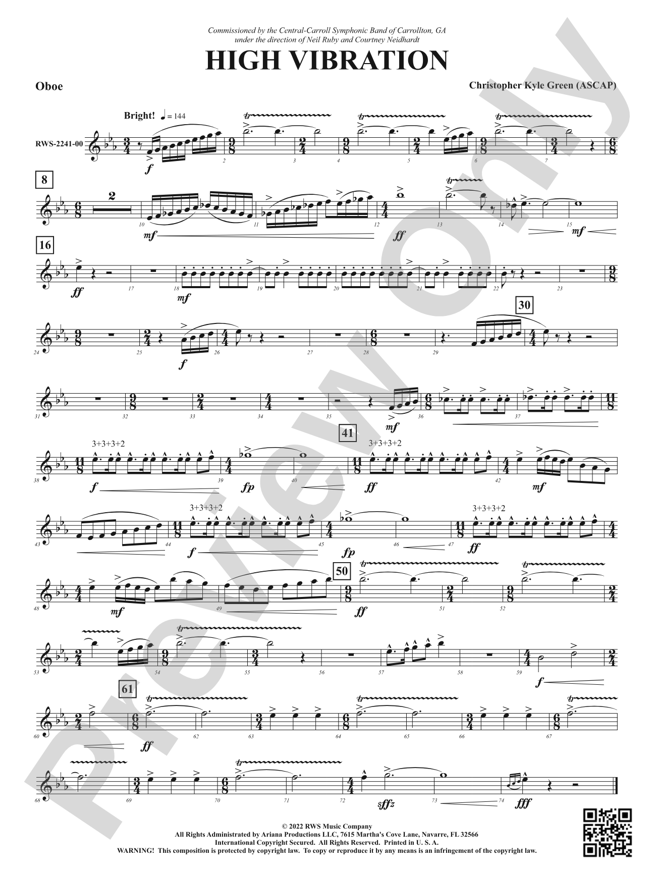 High Vibration: Oboe