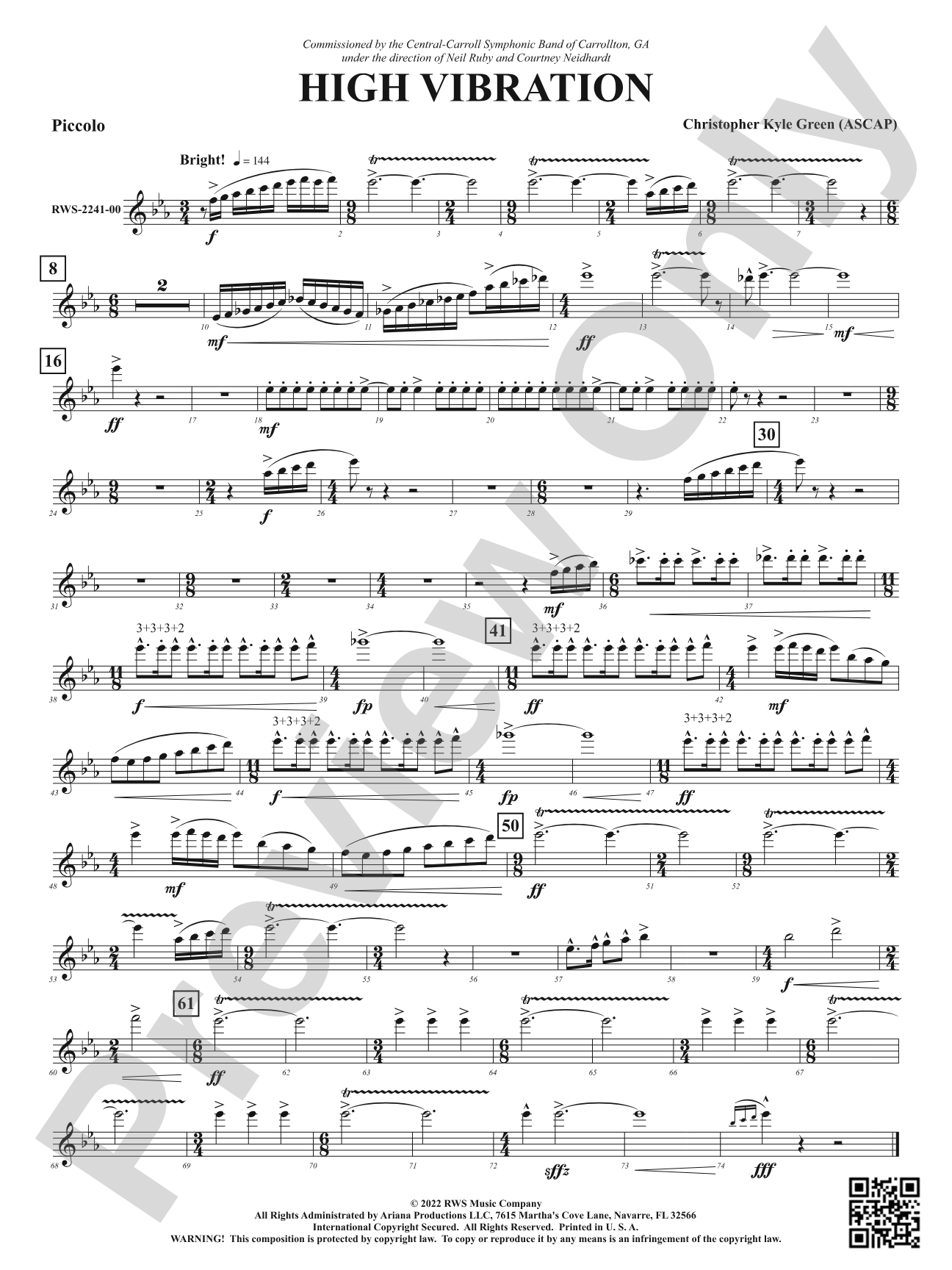 High Vibration: Piccolo