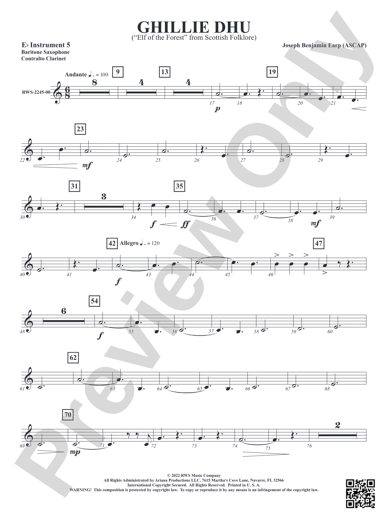 Ghillie Dhu - "Elf of the Forest" from Scottish Folklore: Part 5 - E-flat Instruments
