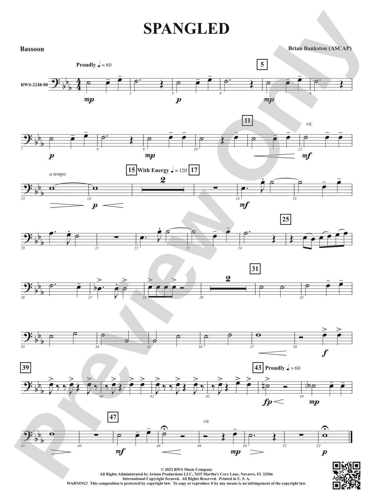 Spangled: Bassoon